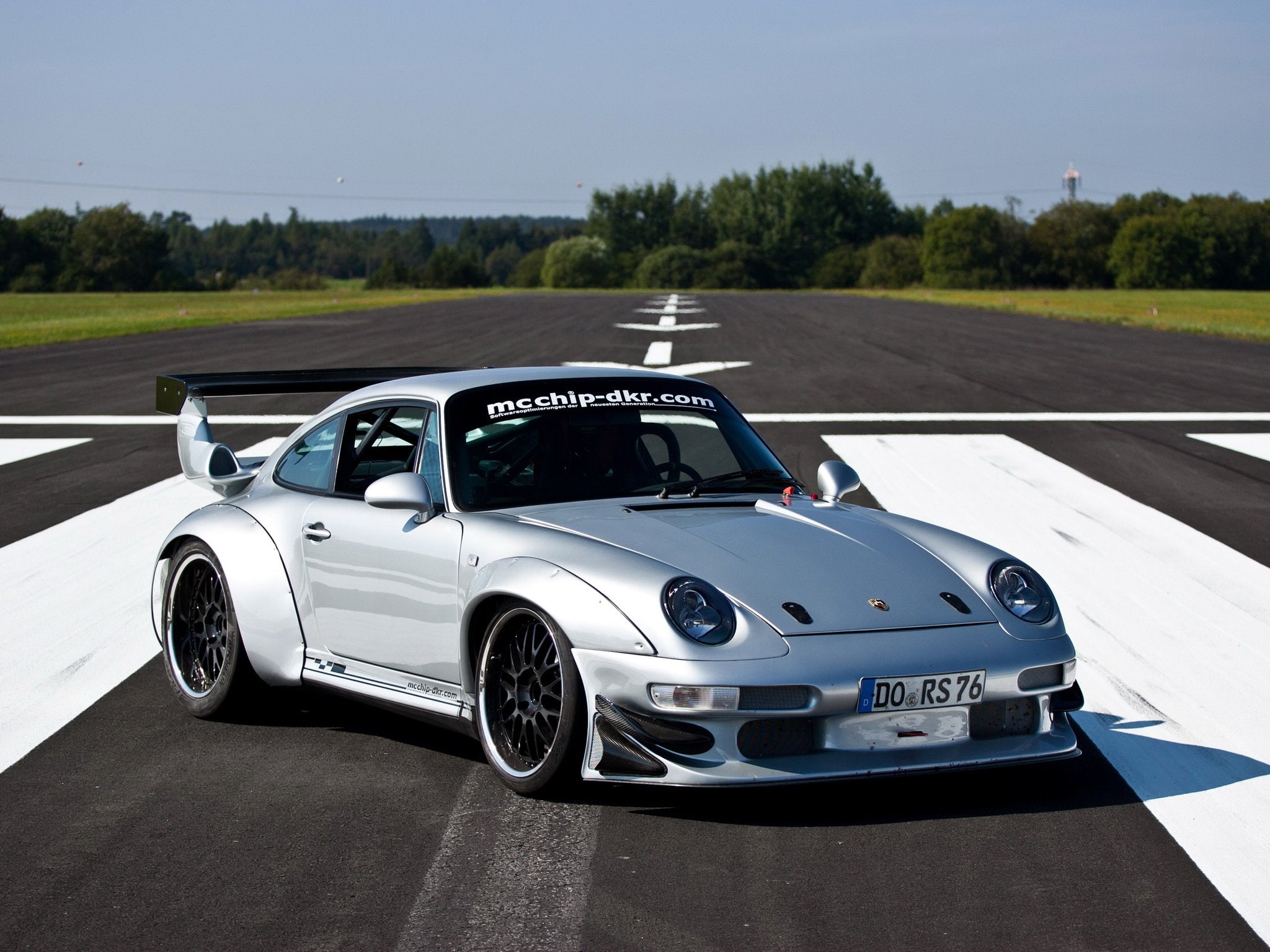 mcchip, racing, mc600, gt2, turbo, race, porsche, 1080P, widebody, 2002, 993, HD Wallpaper