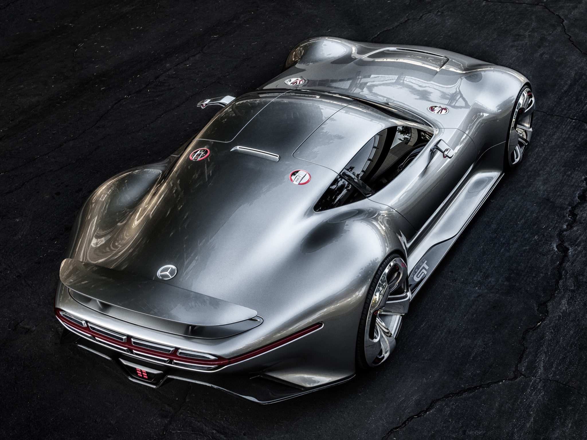 2014, amg, benz, turismo, mercedes, vision, concept, 1080P, gran, supercar, HD Wallpaper