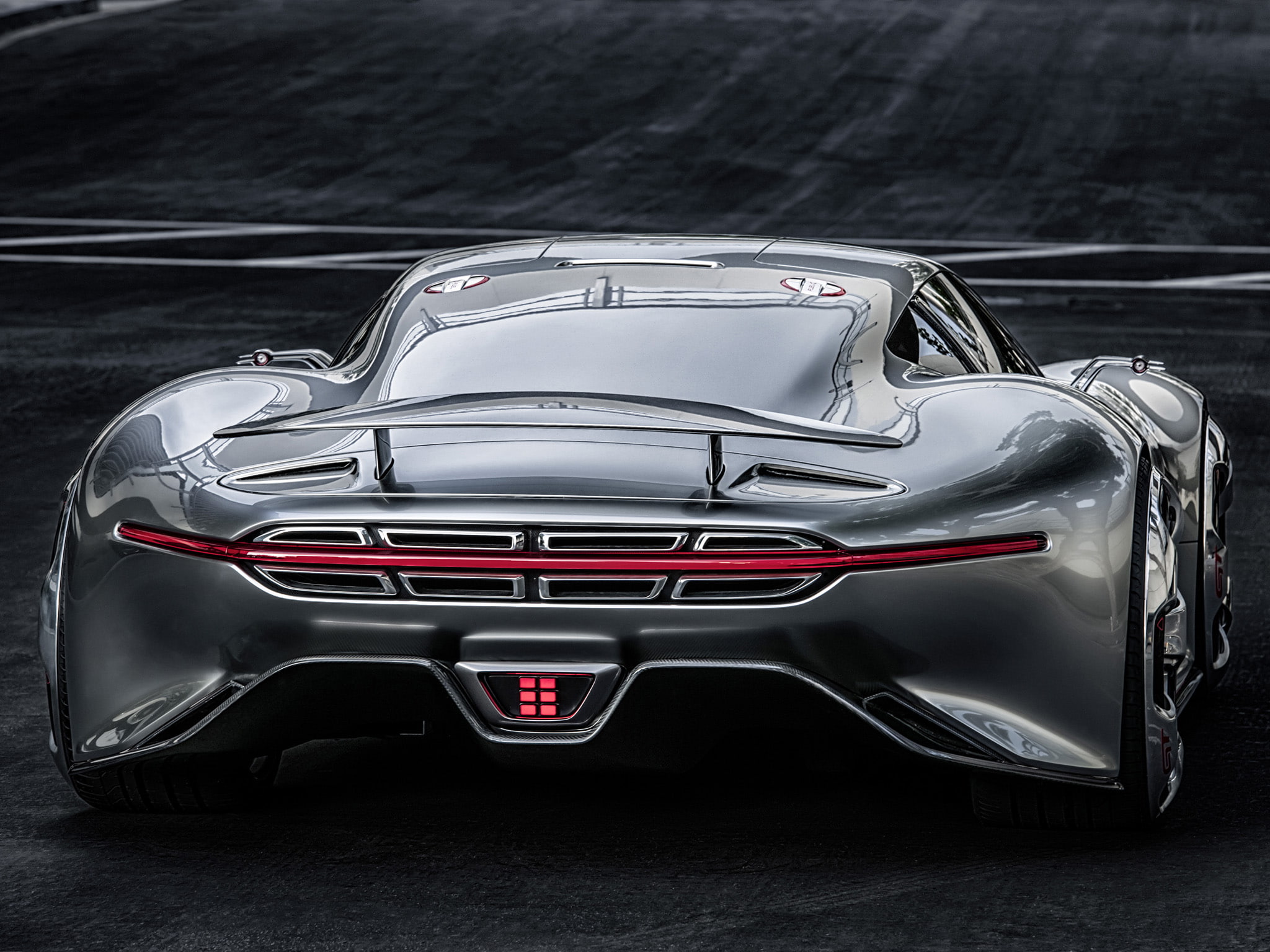 amg, 2014, turismo, supercar, concept, vision, benz, 1080P, gran, mercedes, HD Wallpaper