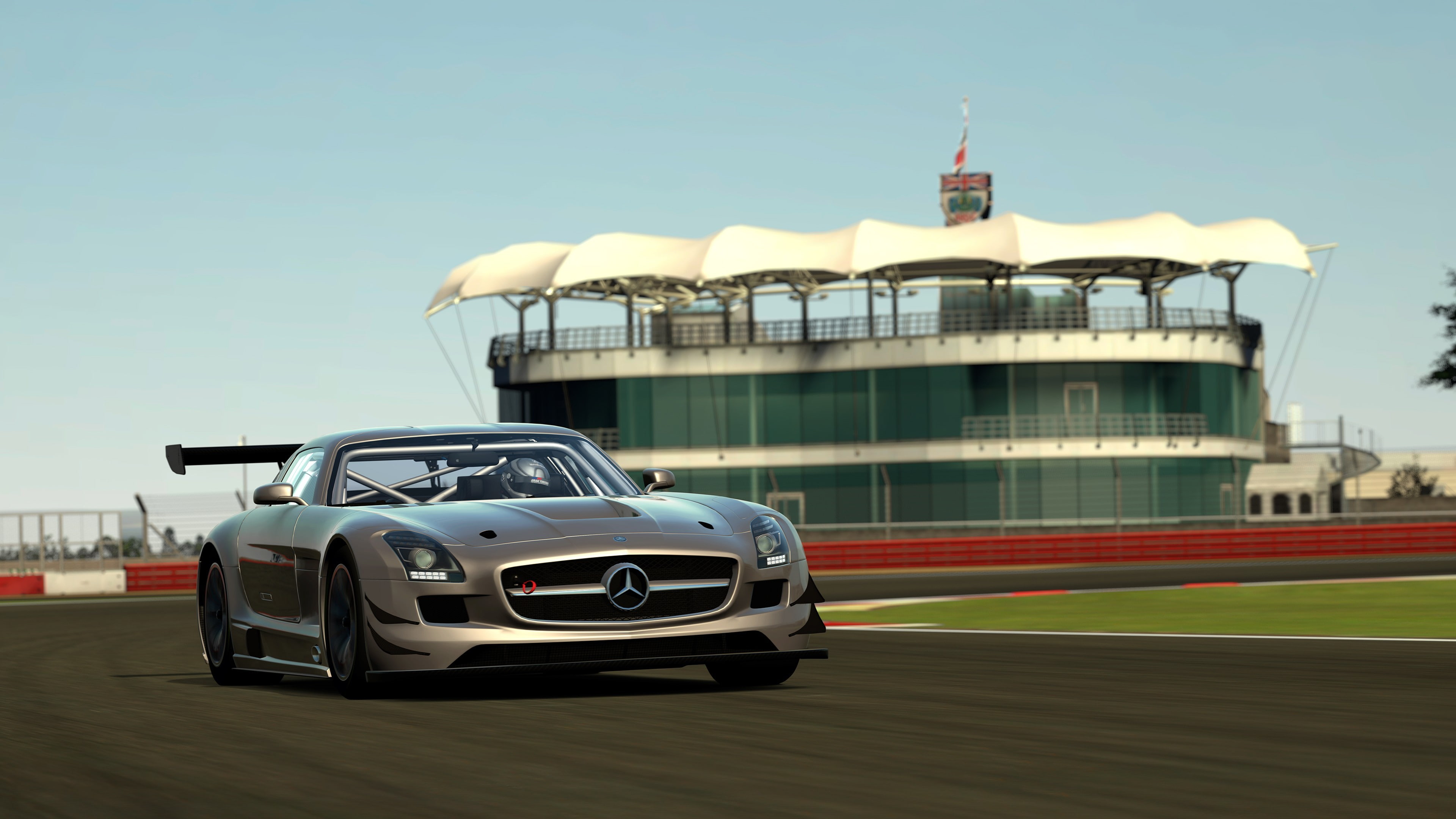 motion, city, Gran Turismo 6, no people, nature, travel, motor vehicle, building exterior, Mercedes-Benz SLS AMG, mode of transportation, architecture, HD Wallpaper