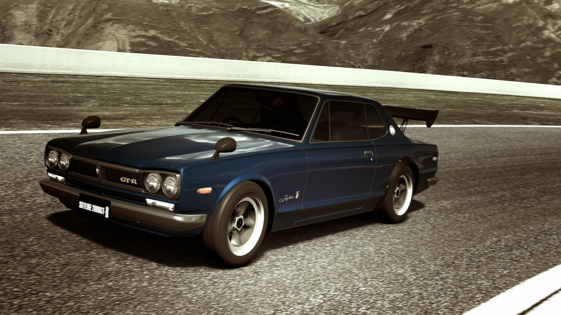 one person, 1080P, mode of transportation, transportation, road, leisure activity, retro styled, outdoors, Nissan Skyline, land vehicle, motor vehicle, HD Wallpaper