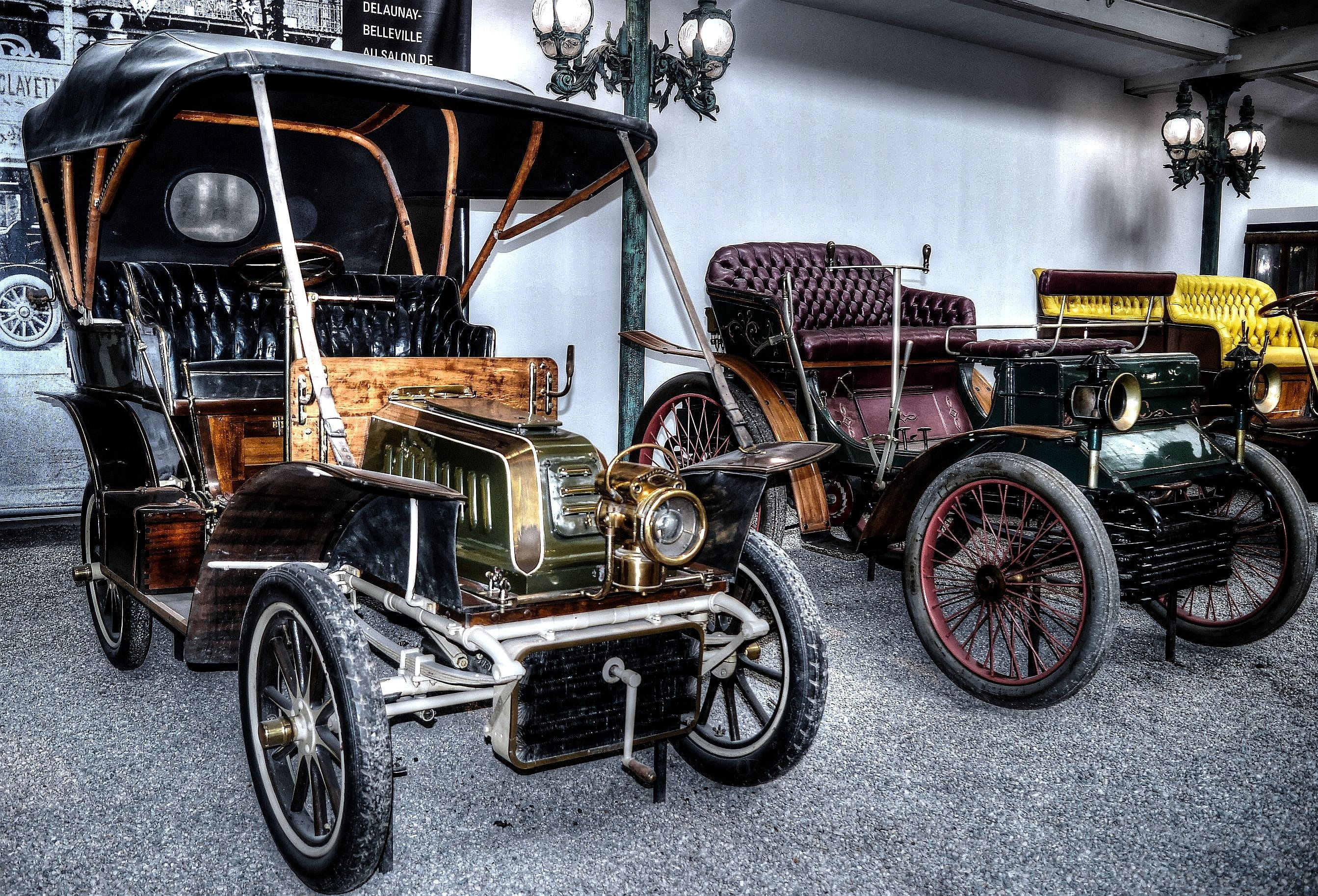 mode of transport, no people, garage, Oldtimer, retro styled, rickshaw, car, day, vintage car, street, motorcycle, architecture, wheel, mode of transportation, HD Wallpaper