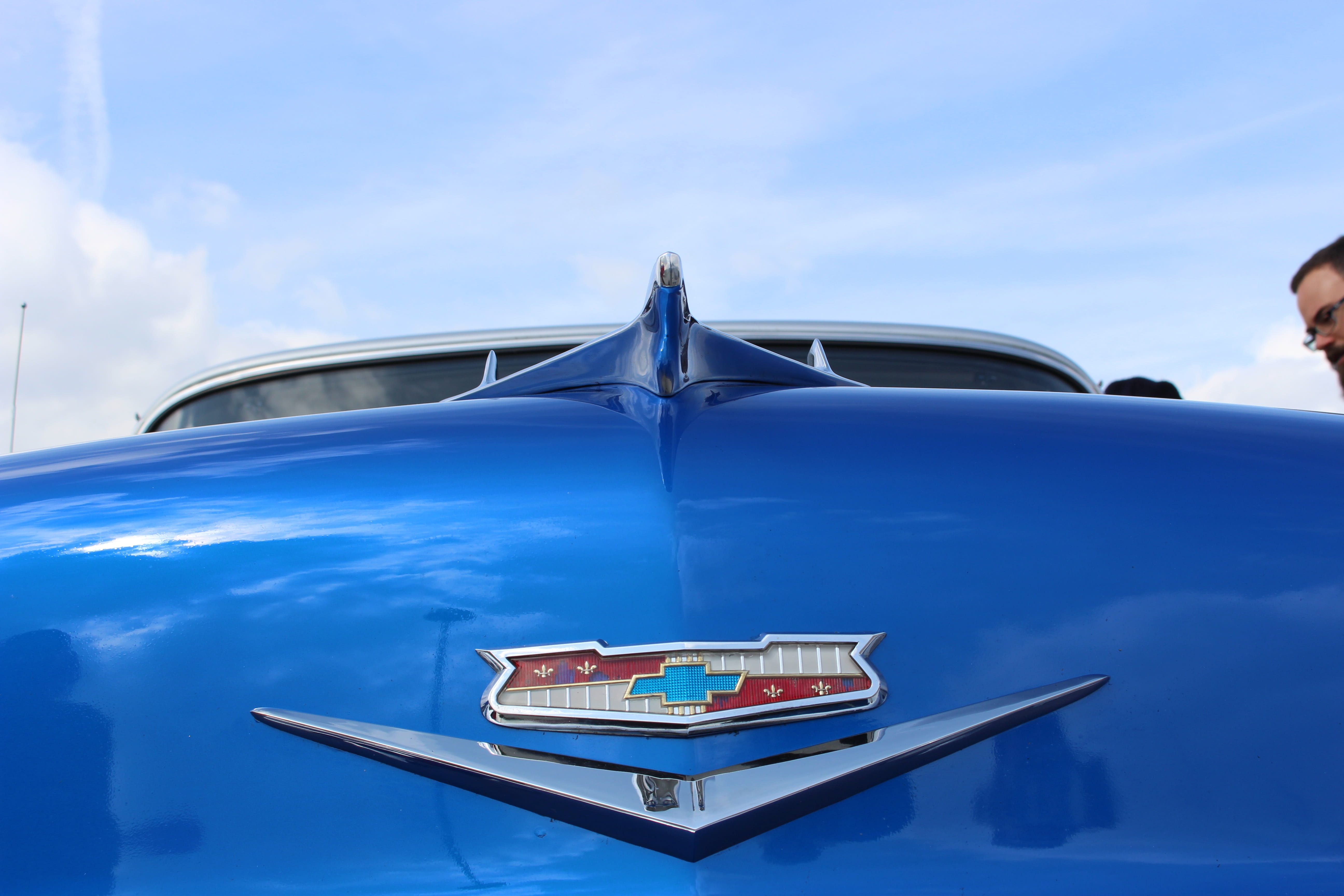 road trip, travel, front view, 5K, luxury, car, mode of transportation, old, vintage car, motor vehicle, automotive, no people, shiny, cloud - sky, journey, HD Wallpaper
