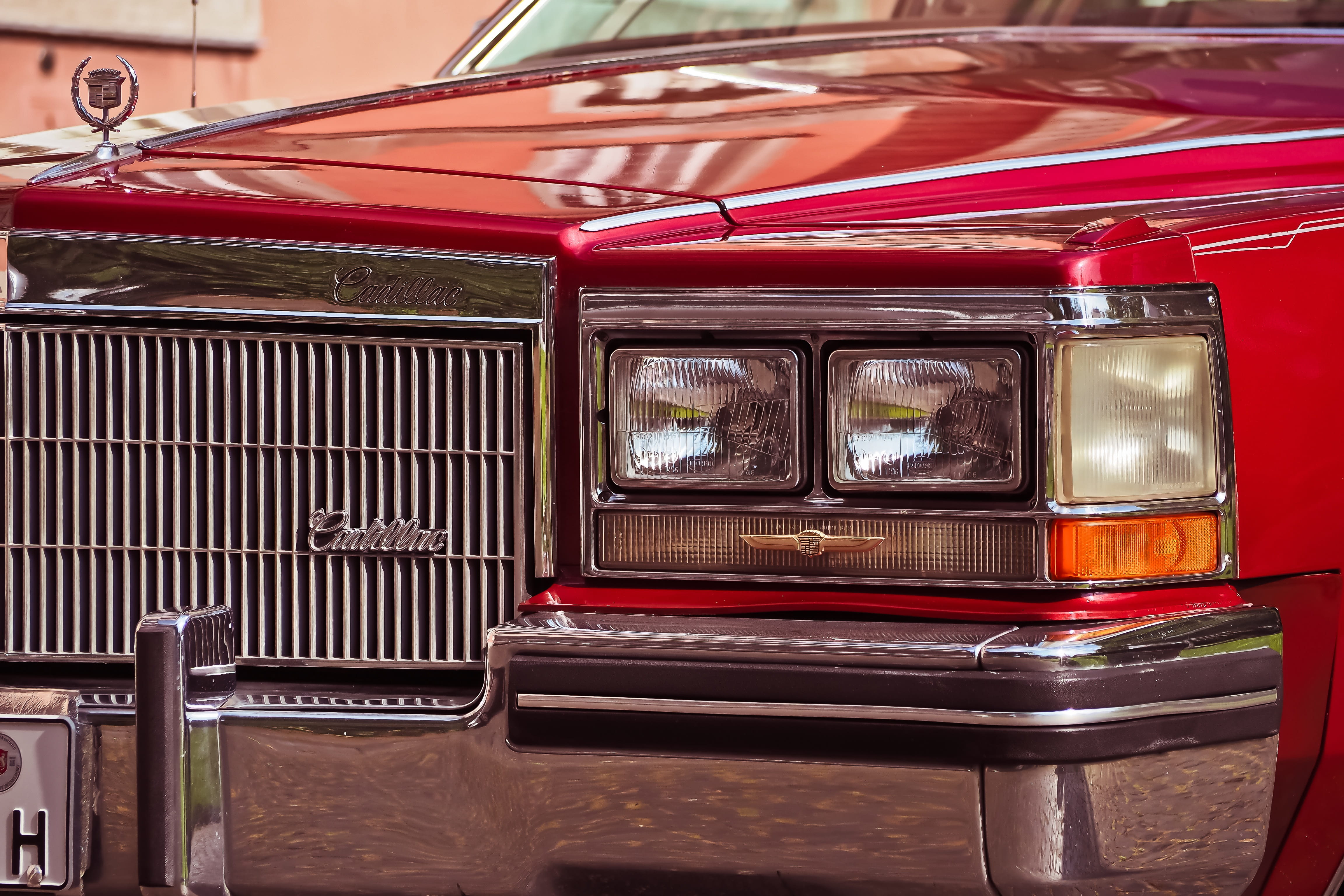 headlight, american, spotlight, v8, limousine, us-cars, vintage car, american car, outdoors, auto, old car, car, no people, public transportation, old, HD Wallpaper