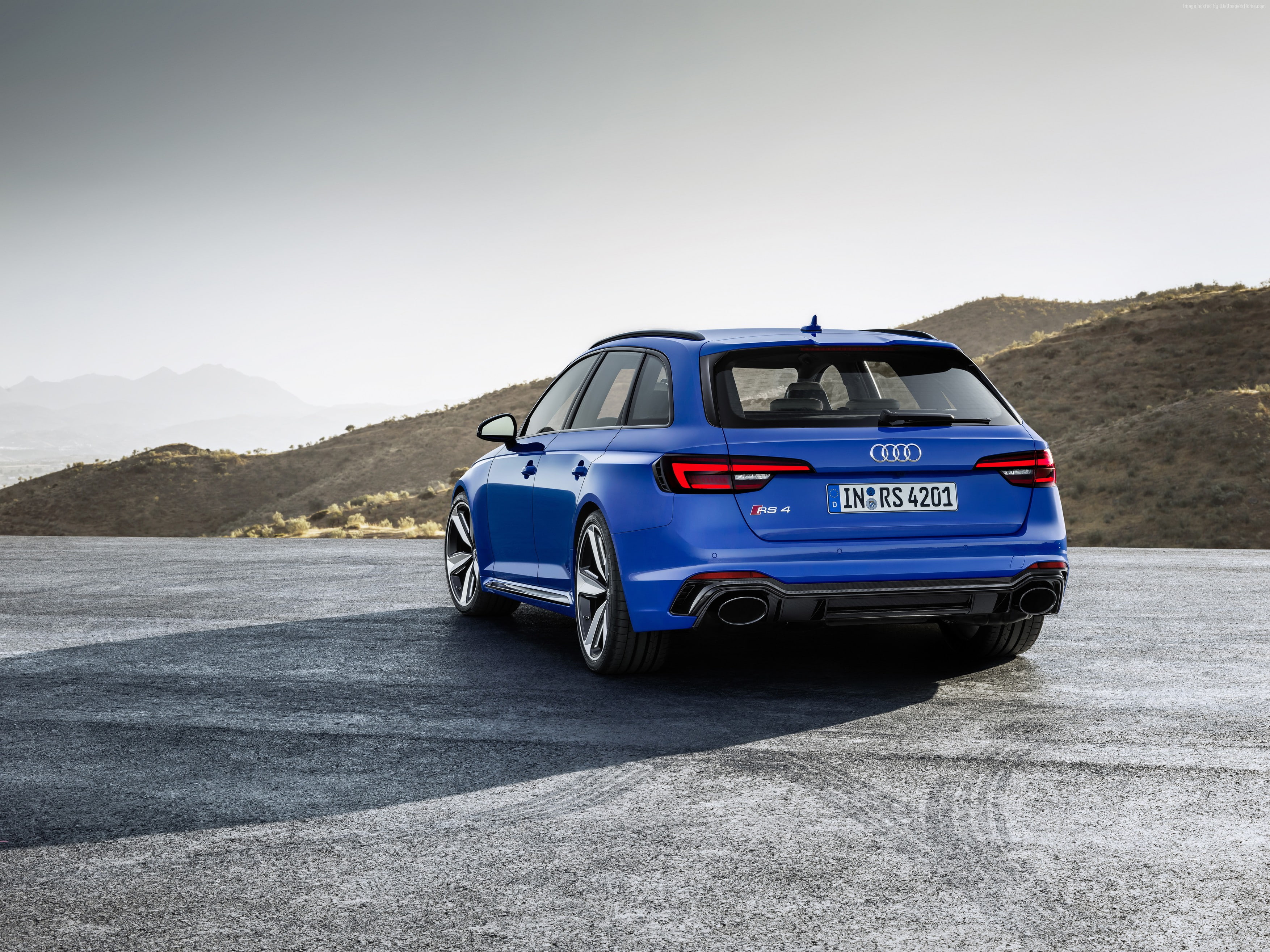 Audi RS4 Avant, 2018 Cars, 2K, 4k, HD Wallpaper