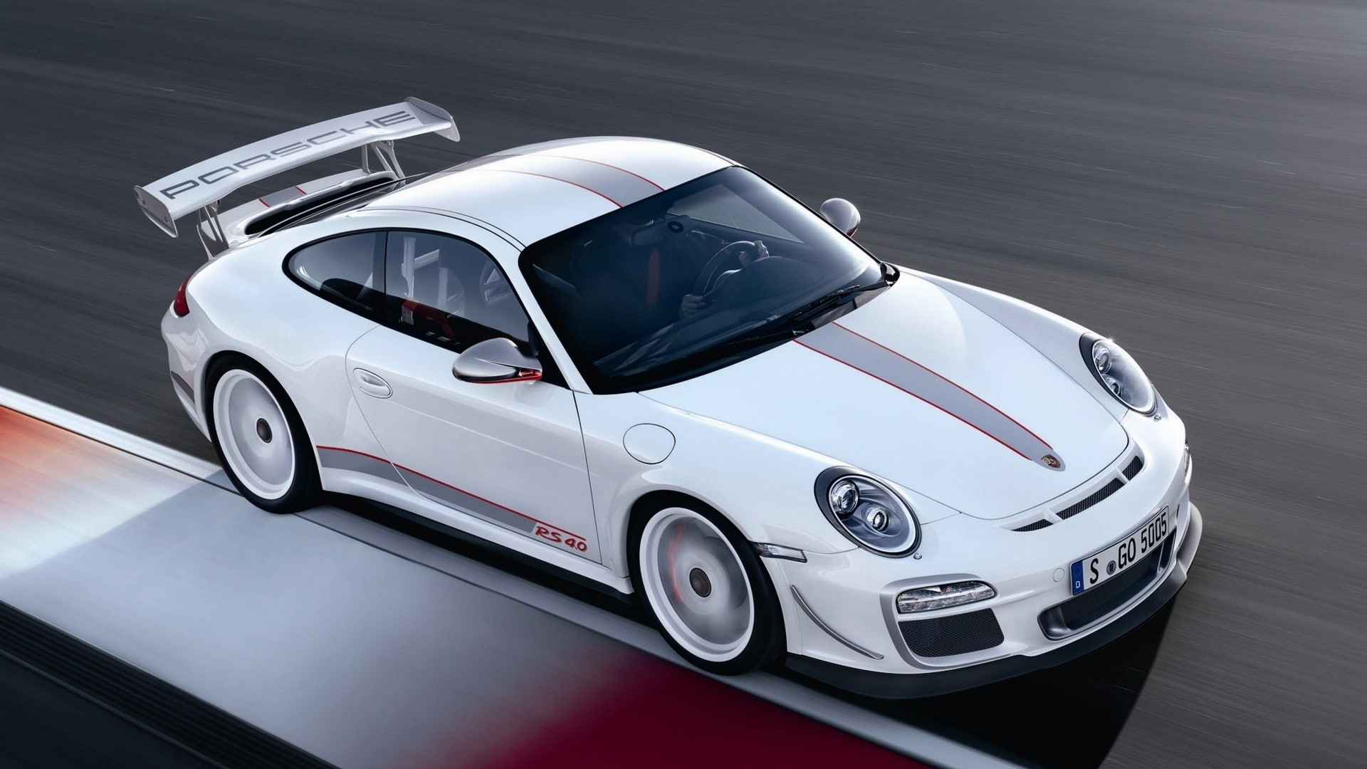 blur, motion, rs4, porsche, 1080P, cars, hd, rs, HD Wallpaper