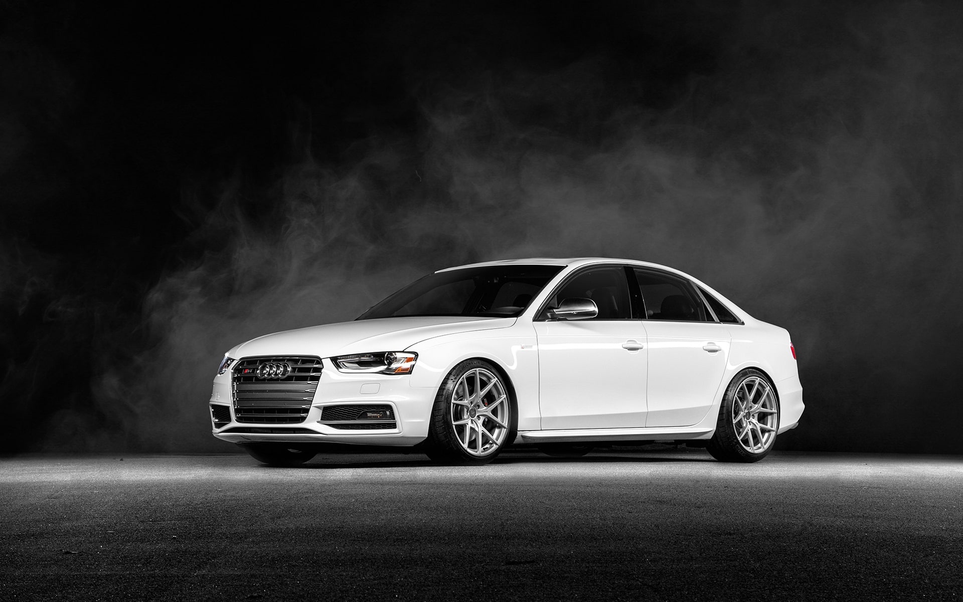 1080P, Car, Audi, sedan, White, Front, View, vorsteiner, s, HD Wallpaper