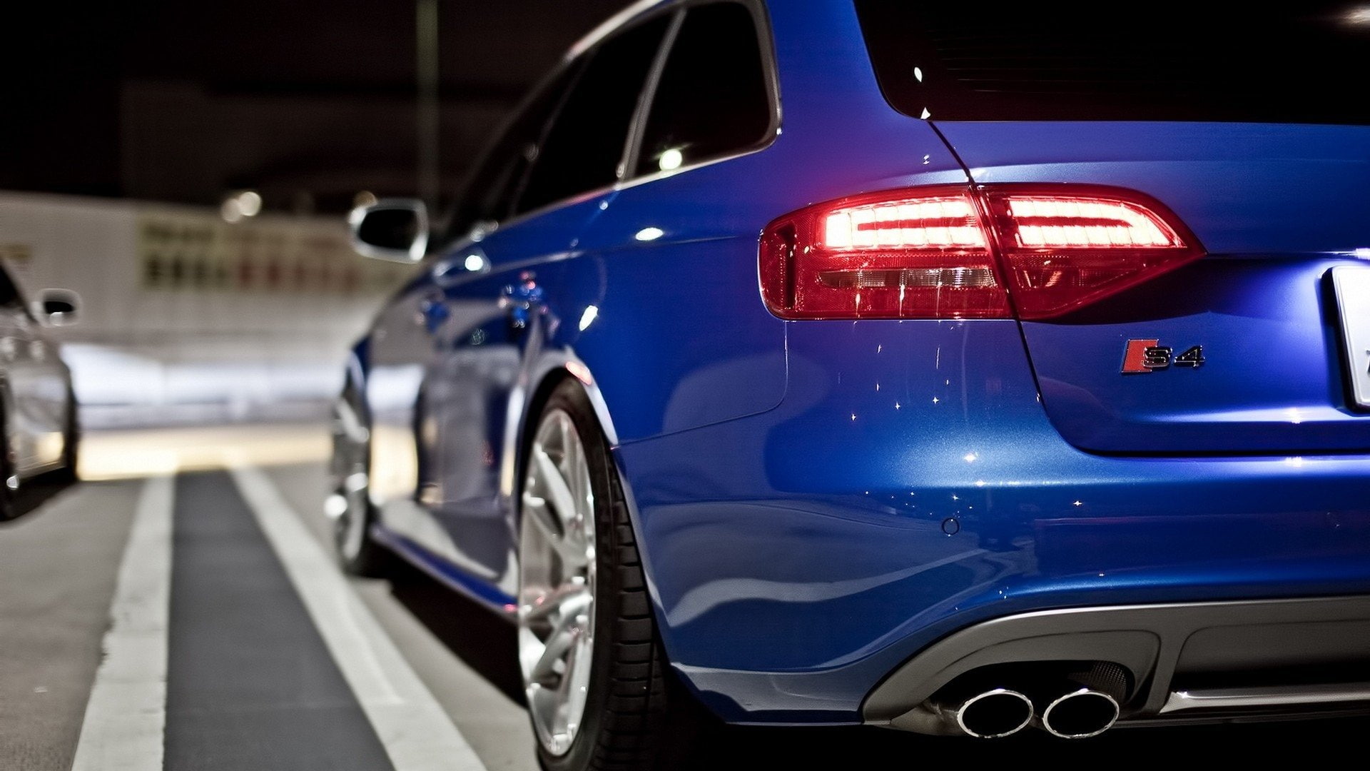 Audi S4, Blue Car, 1080P, Audi, Vehicle, Luxury Car, Car, HD Wallpaper