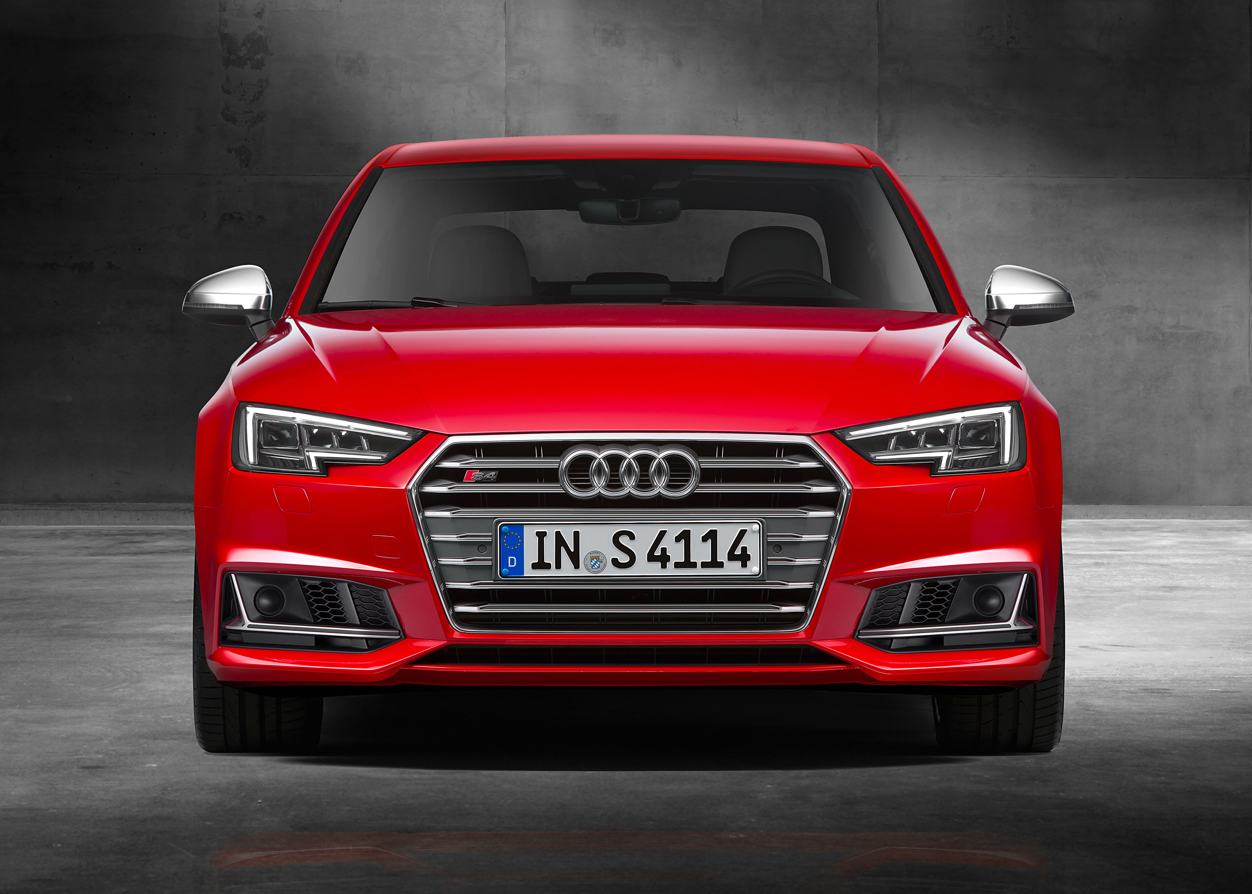 Vehicle, Audi, Car, 4K, Luxury Car, Red Car, Audi S4, HD Wallpaper
