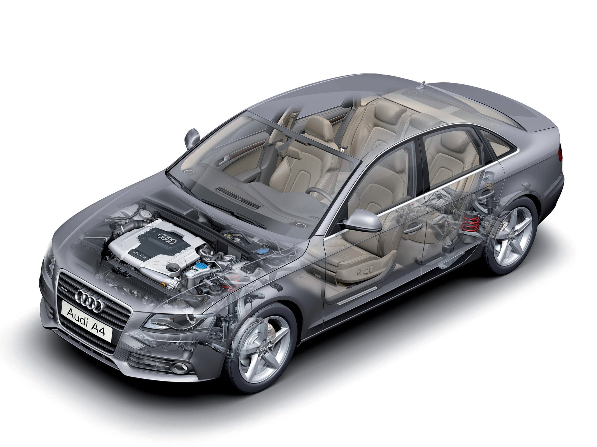 quattro, b8-8k, s-line, 1080P, audi, sedan, cutaway, HD Wallpaper
