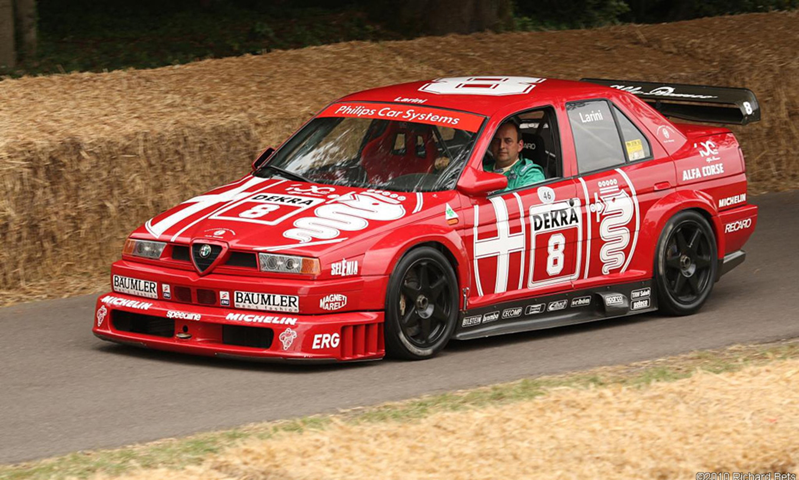alfa, car, race, racing, classic, 2K, dtm, italy, red, romeo, HD Wallpaper