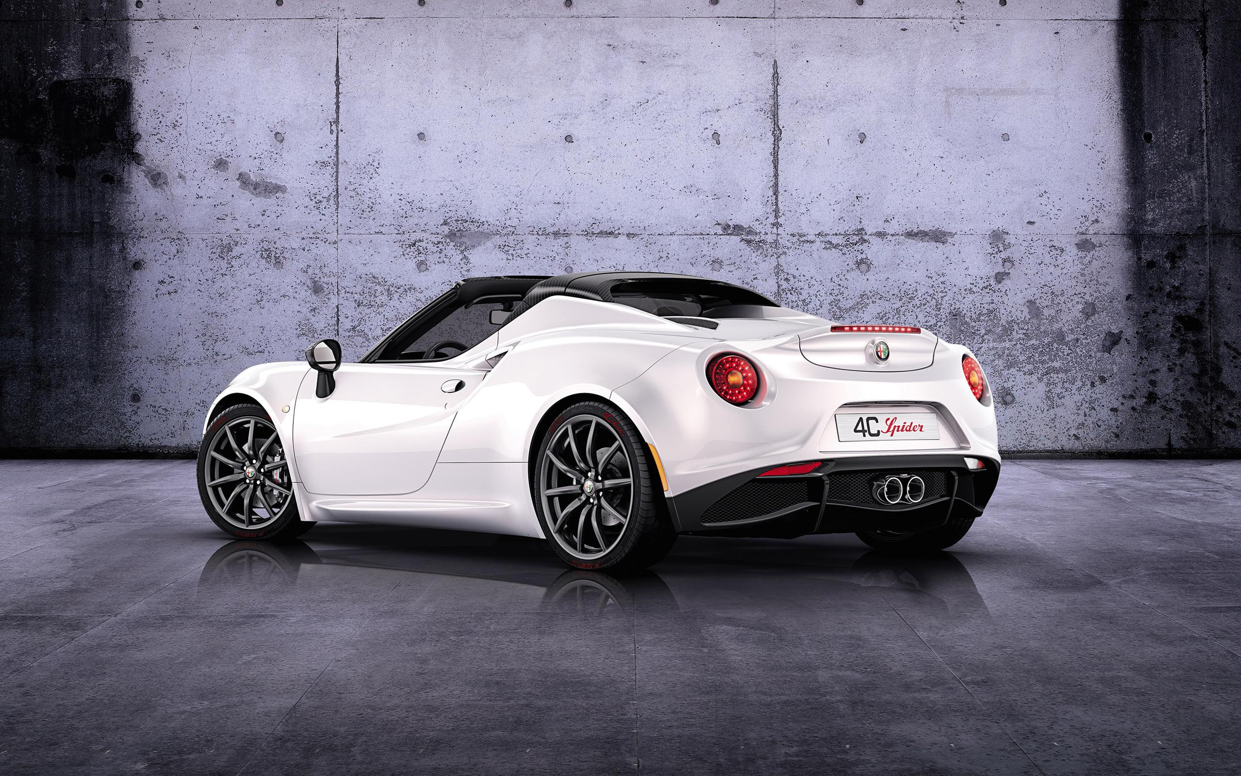 spider, romeo, coupe, cars, c, 2K, prototype, white, alfa romeo, 2014, alfa, HD Wallpaper