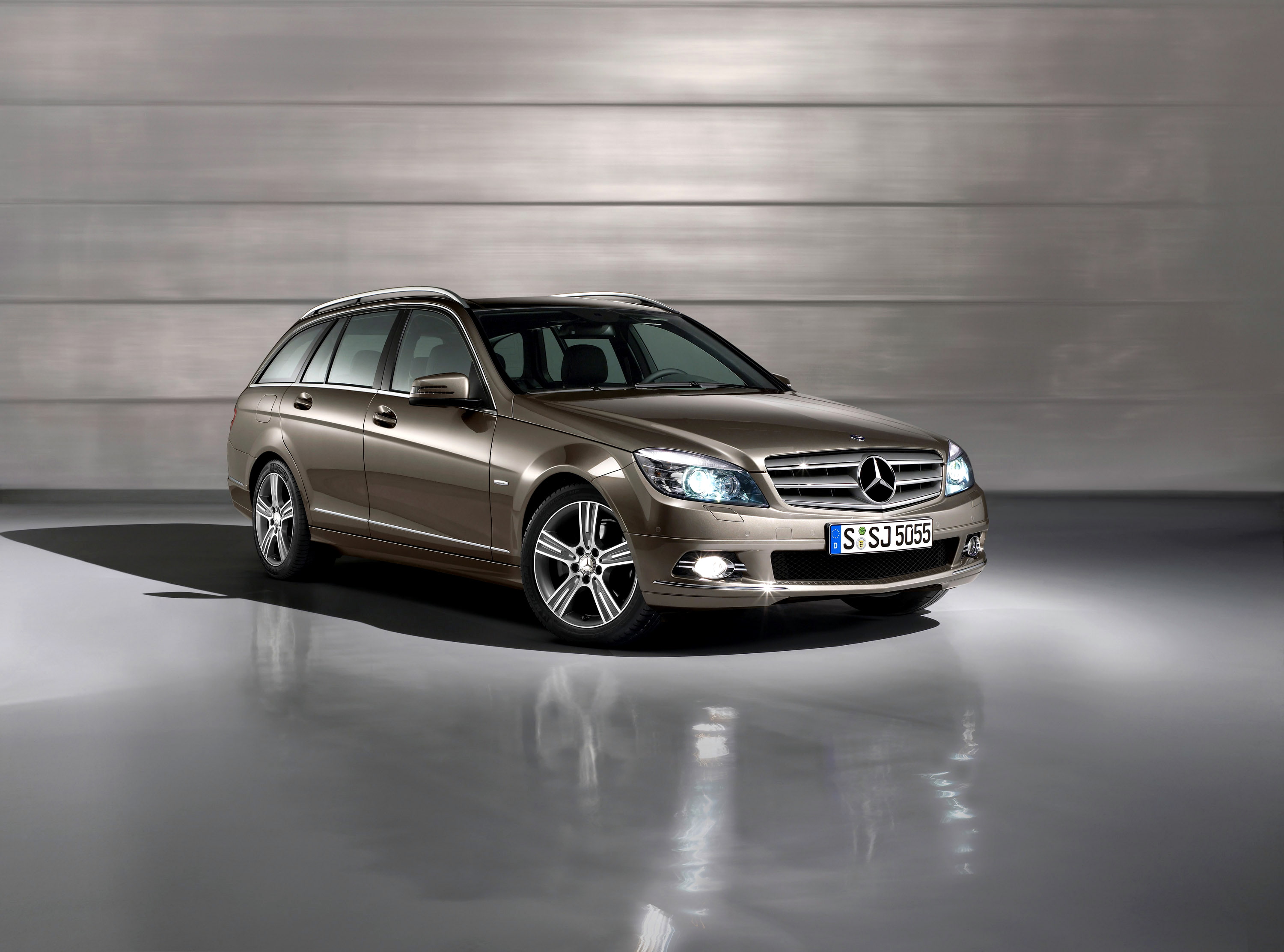 Mercedes, 2K, C-Class, S204, Mercedes-Benz, universal, HD Wallpaper