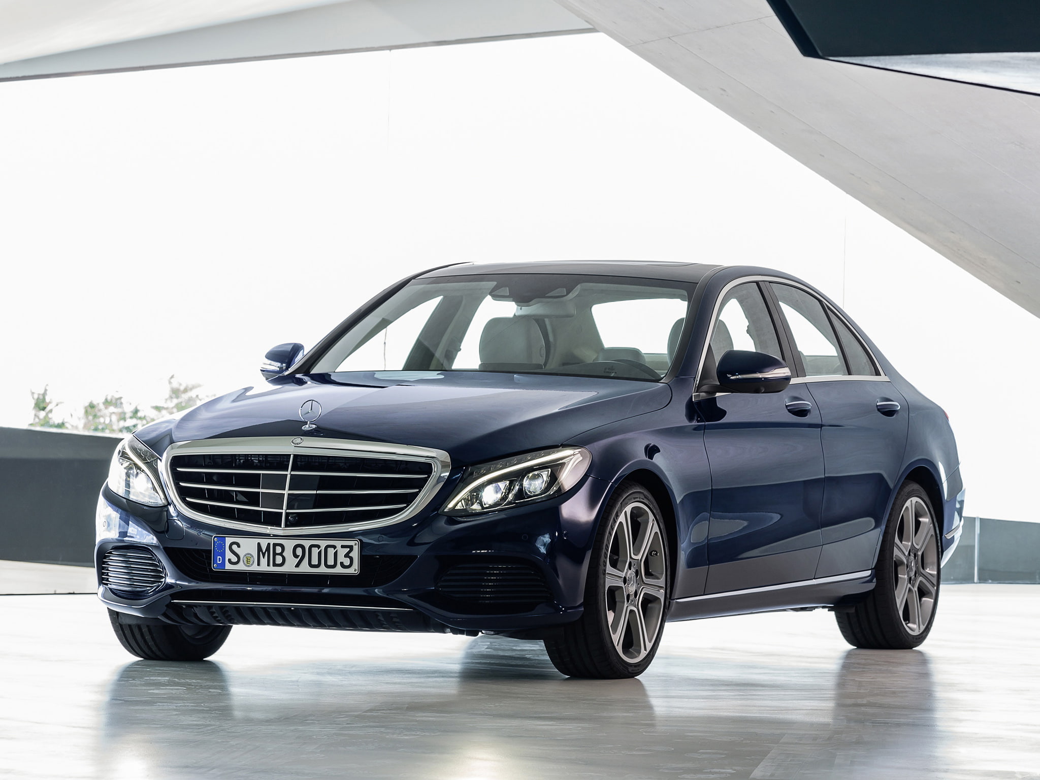 1080P, hybrid, bluetec, mercedes, exclusive line, luxury, w205, benz, 2014, c300, HD Wallpaper