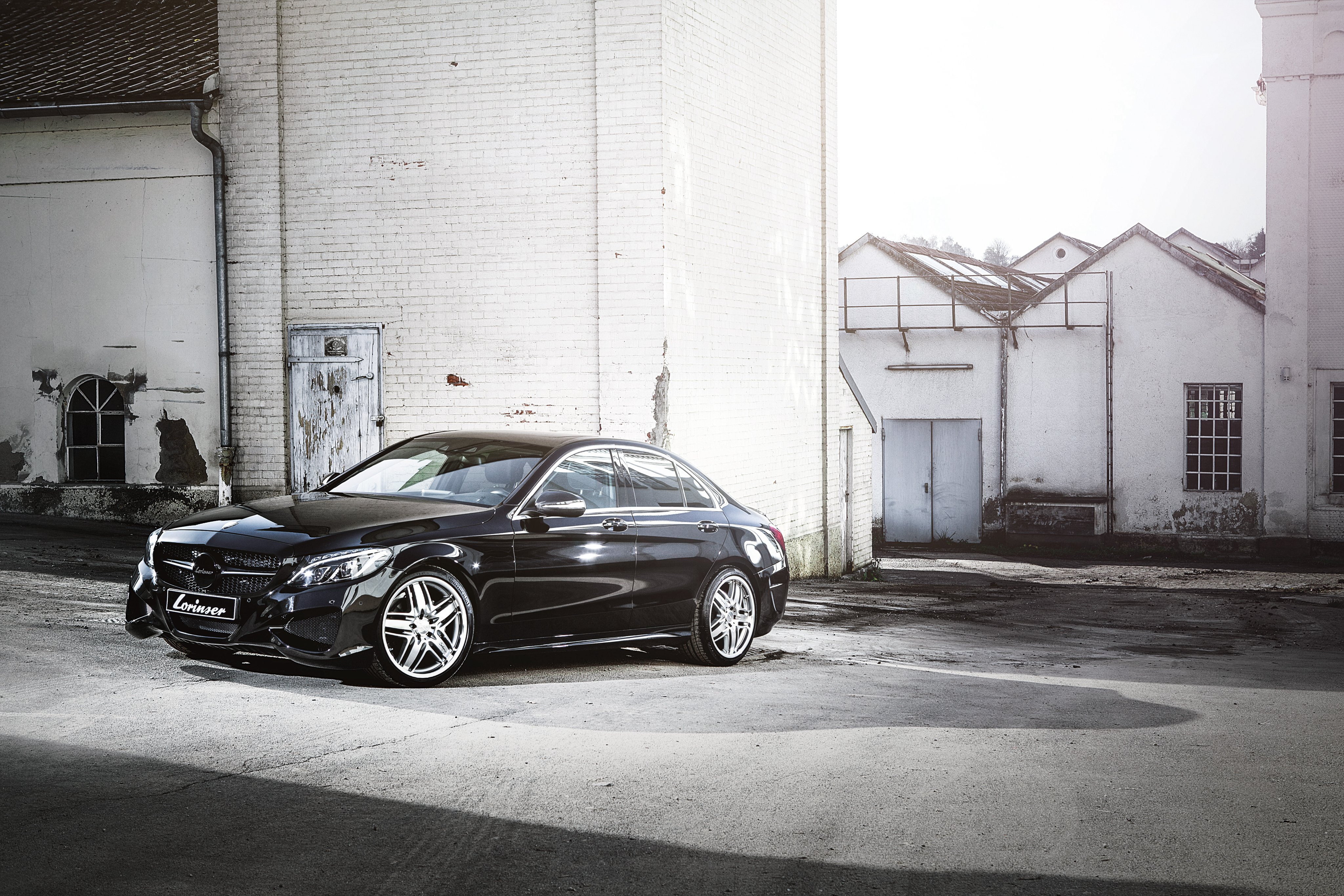 2014, benz, 4K, tuning, w205, lorinser, mercedes, c-klasse, HD Wallpaper