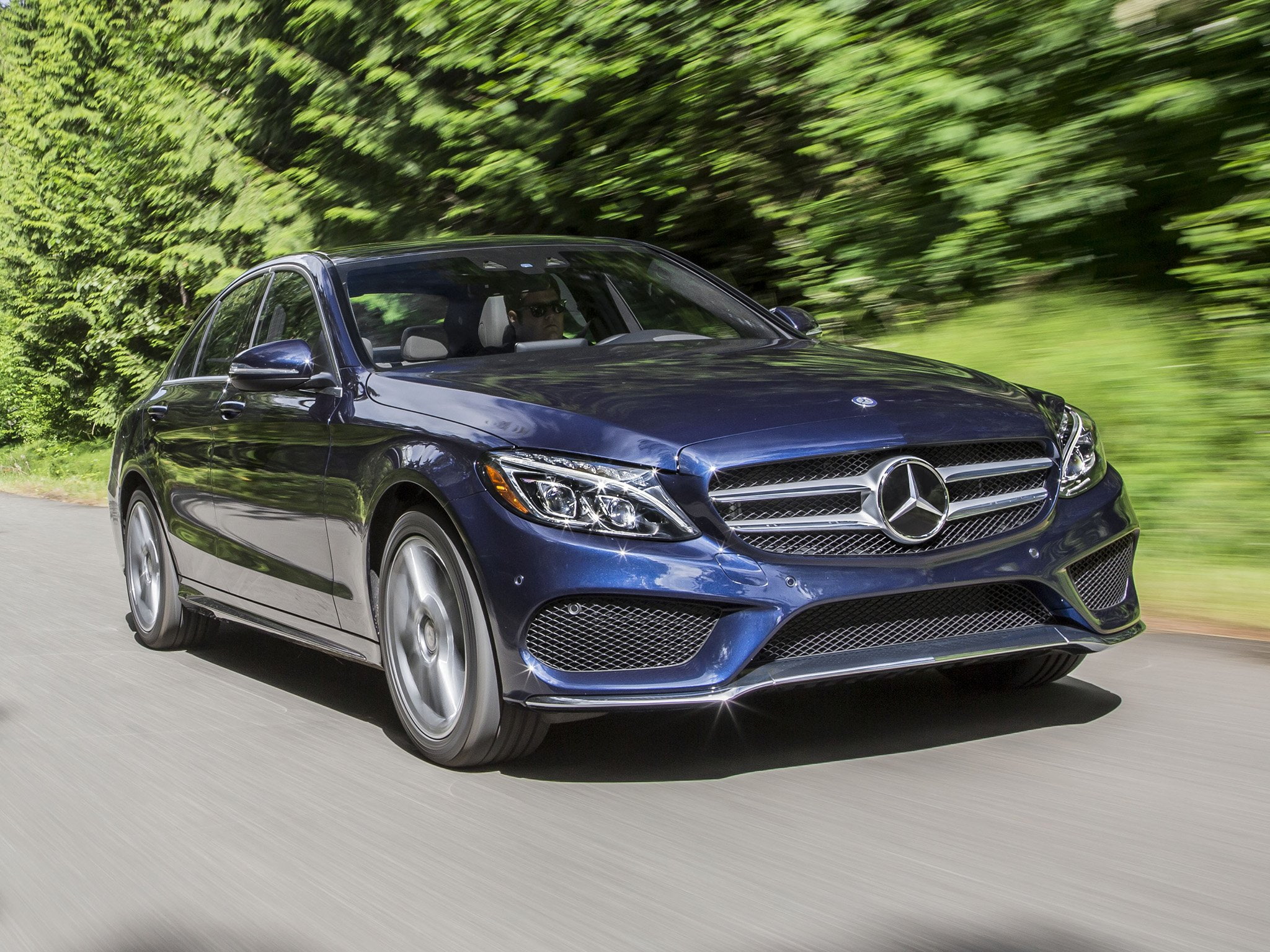 luxury, 1080P, benz, w205, us spec, mercedes, c400, amg, 2015, 4matic, 400, HD Wallpaper