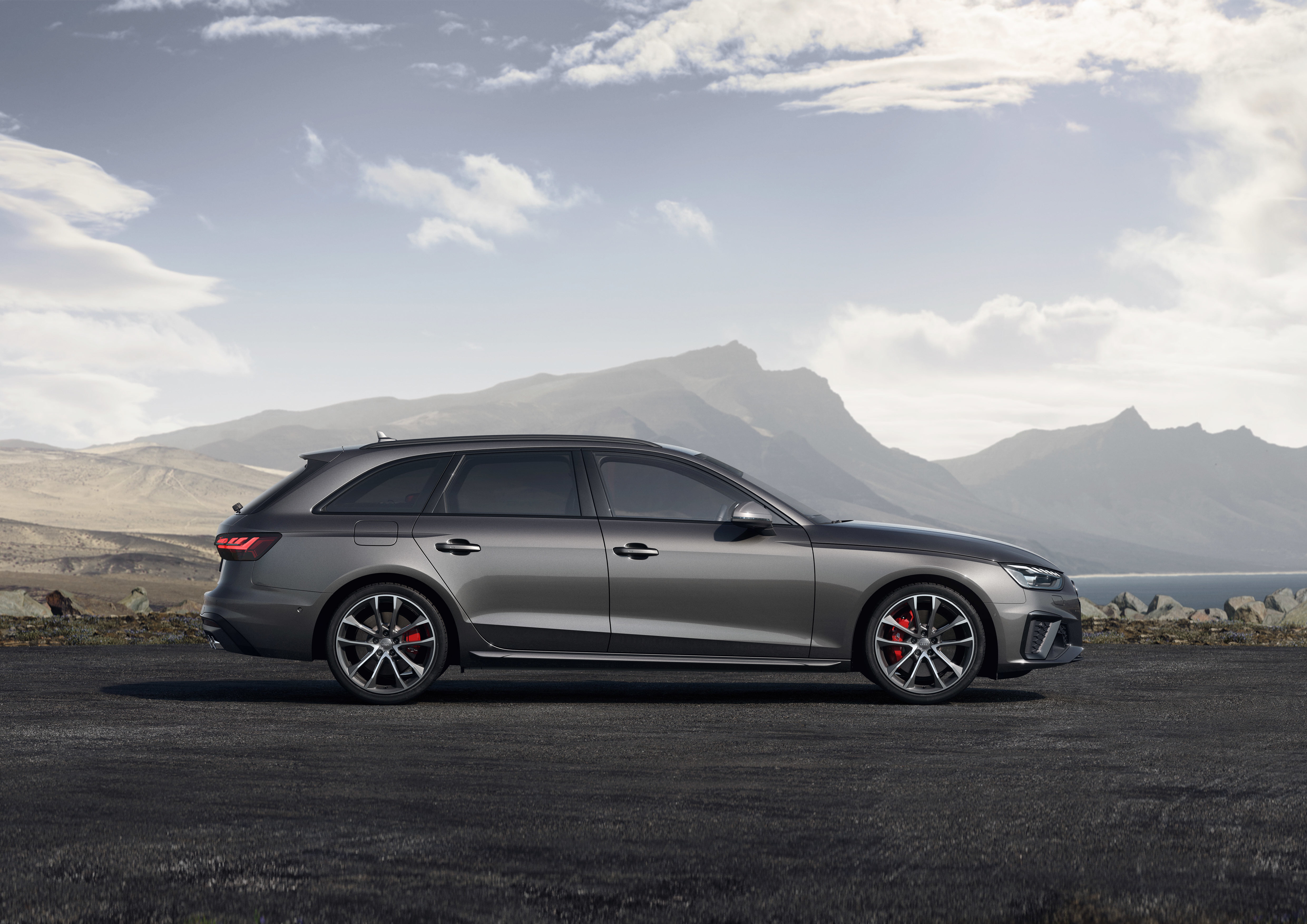 4K, Audi S4 Avant, Audi, Vehicle, Luxury Car, Car, Silver Car, HD Wallpaper