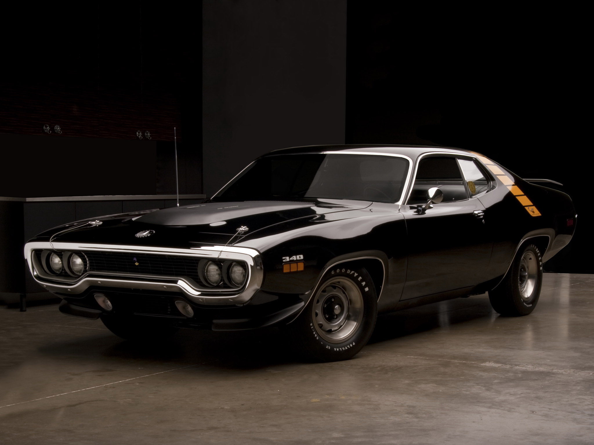 plymouth, 340, runner, 1080P, 1971, muscle, classic, road, HD Wallpaper