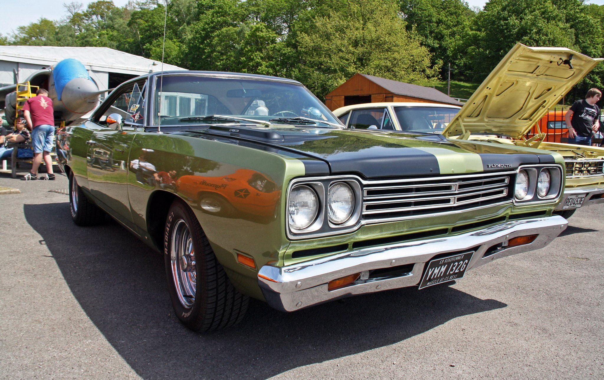 gtx, runner, 1080P, 1969, plymouth, muscle, cars, usa, classic, road, HD Wallpaper