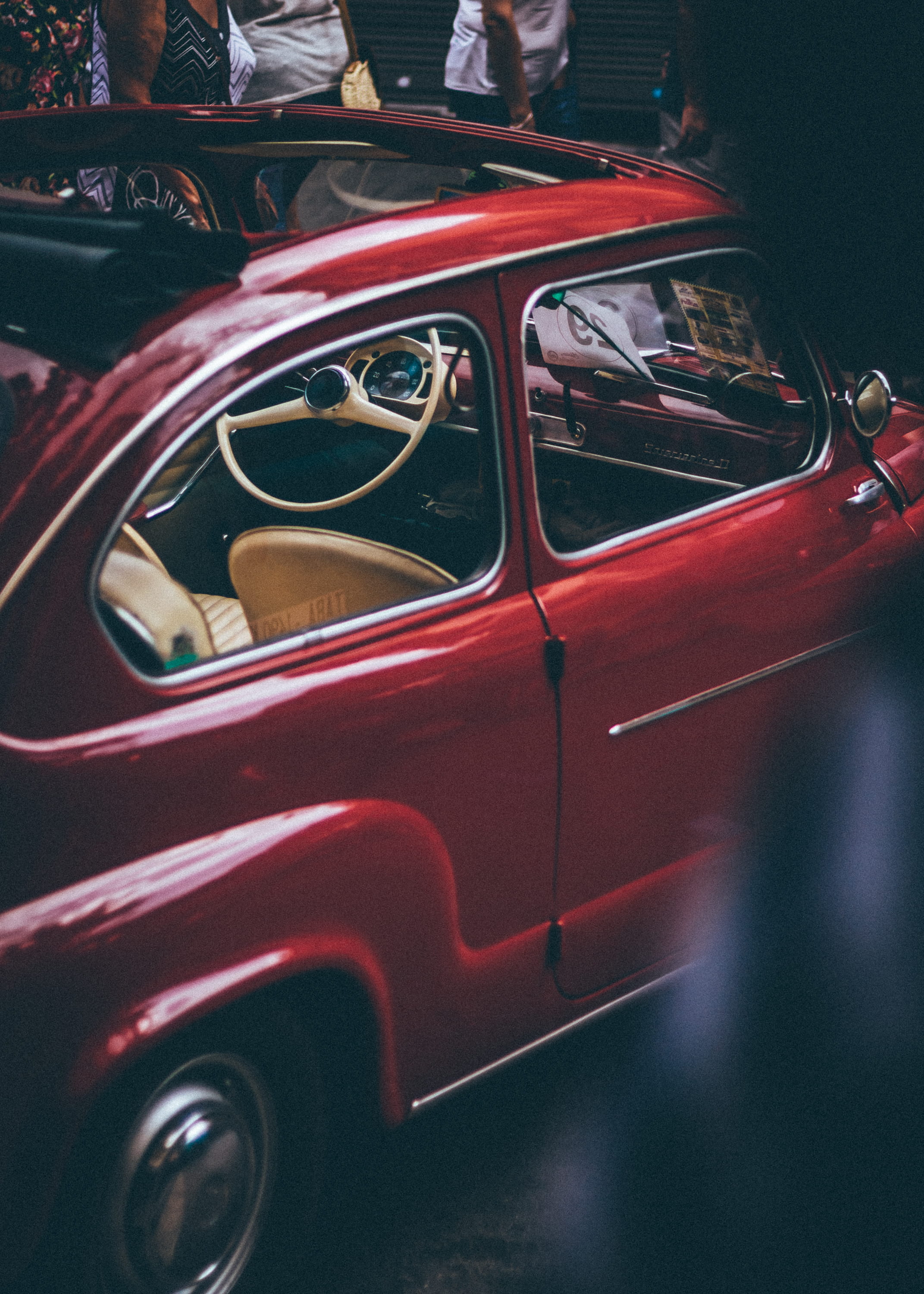 classic, car, travel, men, mode of Transport, dial, parked, transport, vintage, old-fashioned, car Show, performance, convertible, collectors Car, luxury, Phone HD Wallpaper