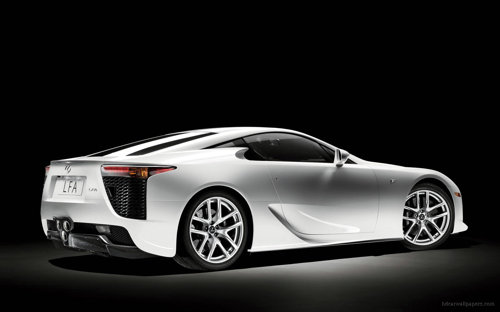 1080P, cars, lexus, car, lfa, 2011, sports, silver, HD Wallpaper