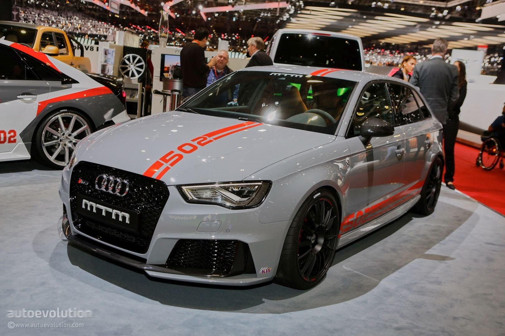 cars, geneve, 720P, mtm, audi, rs3-r, modified, show, 2016, motor, HD Wallpaper