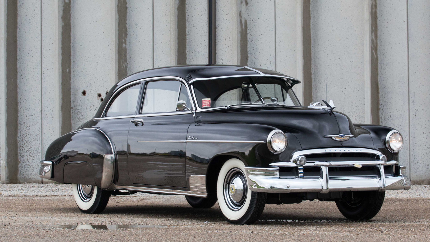 deluxe, 1950, 720P, styleline, 2-door, sedan, retro, chevrolet, hk-2102-1011, vintage, HD Wallpaper