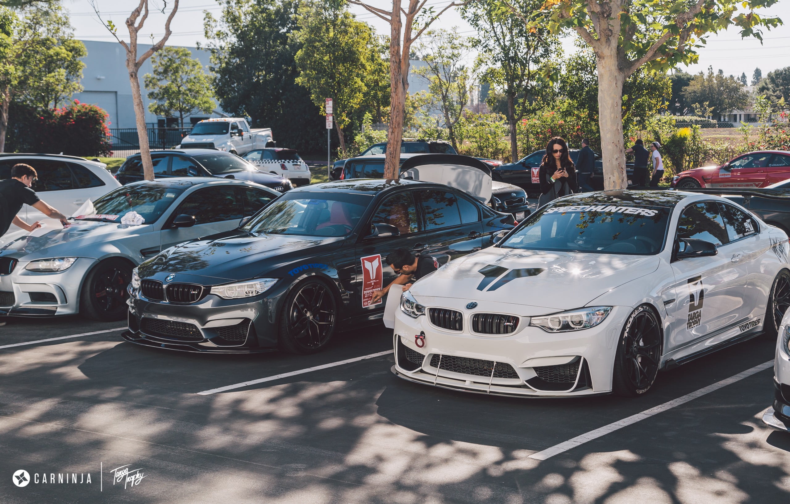 motor vehicle, street, in a row, low, Carninja, shadow, tree, nature, 2K, architecture, car, travel, city, road, day, plant, incidental people, sunlight, HD Wallpaper