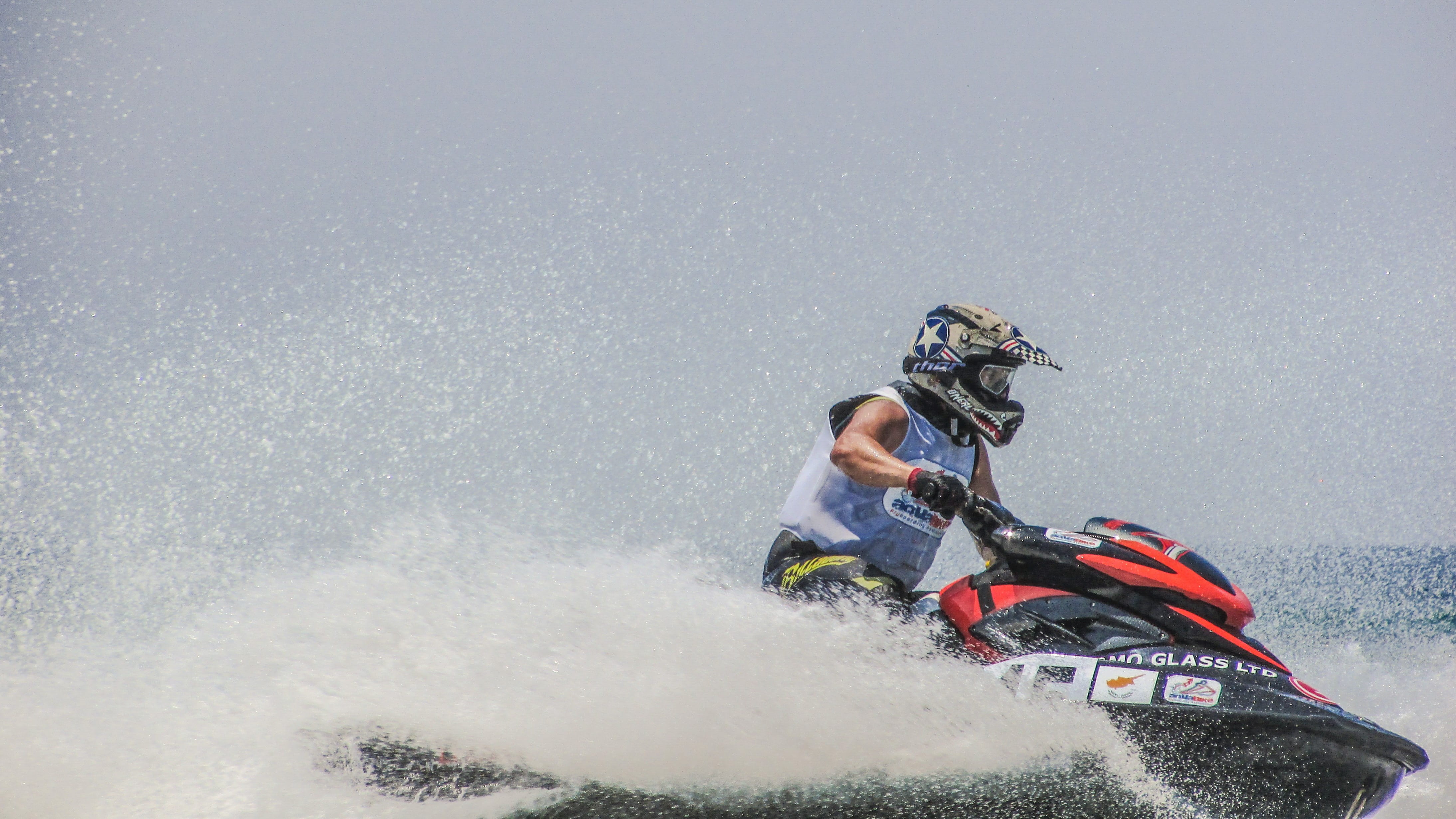 Sea, leisure activity, outdoors, competitive Sport, Sport, transportation, splash, nature, one person, stunt, sports And Fitness, excitement, riding, water Sport, HD Wallpaper
