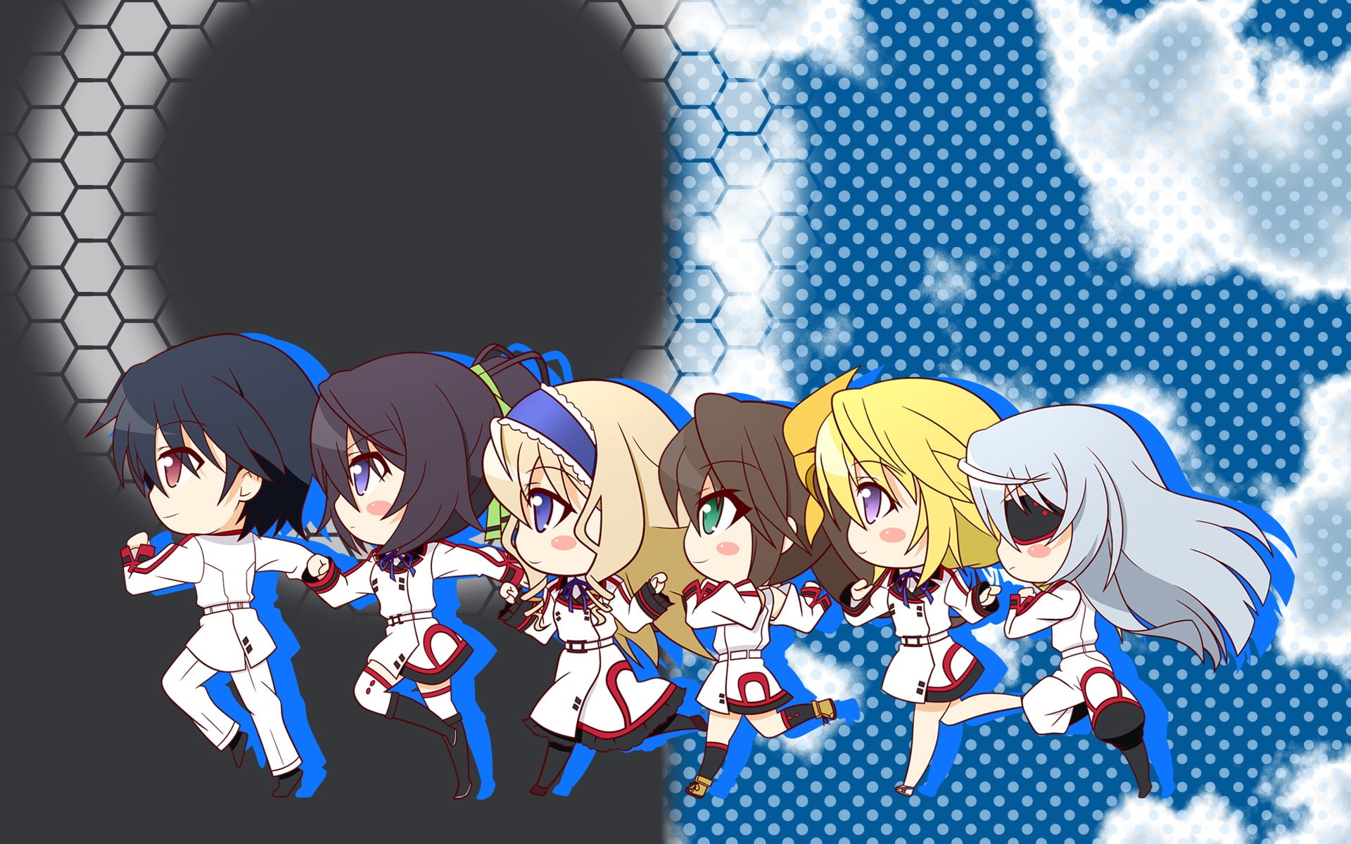 illuminated, emotion, Alcot Cecilia, 1080P, fun, happiness, outdoors, men, night, Infinite Stratos, nature, group of people, celebration, event, arts culture and entertainment, HD Wallpaper