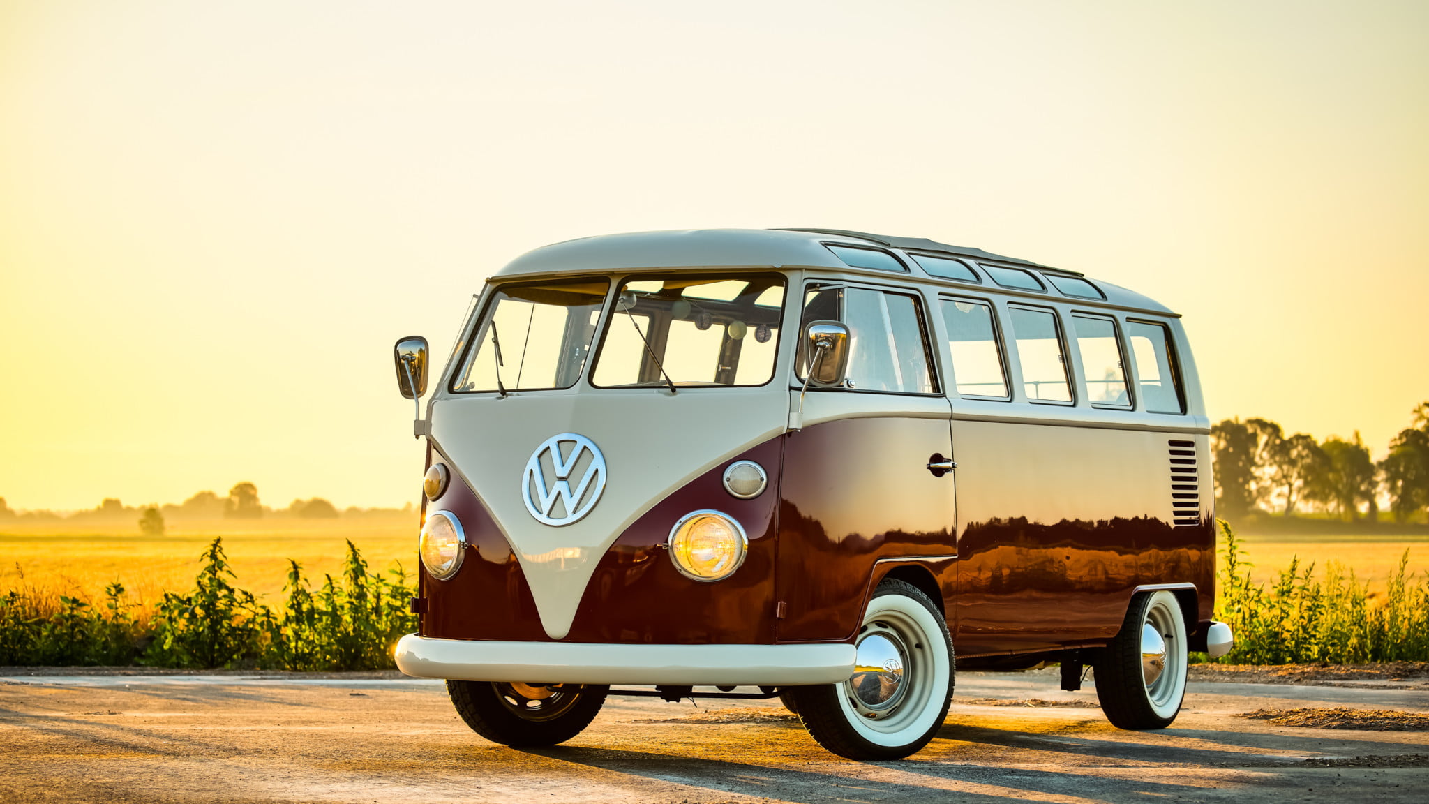1080P, Volkswagen Type 2 Bus, Old Car, Volkswagen, HD Wallpaper