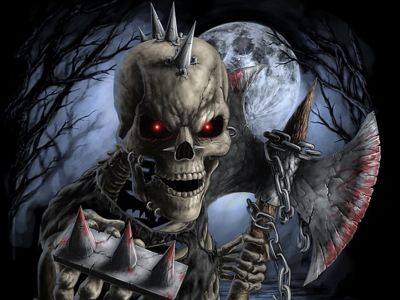close-up, human representation, aggression, art and craft, halloween, mask, illustration, human, witch, representation, mask - disguise, indoors, horror, HD Wallpaper