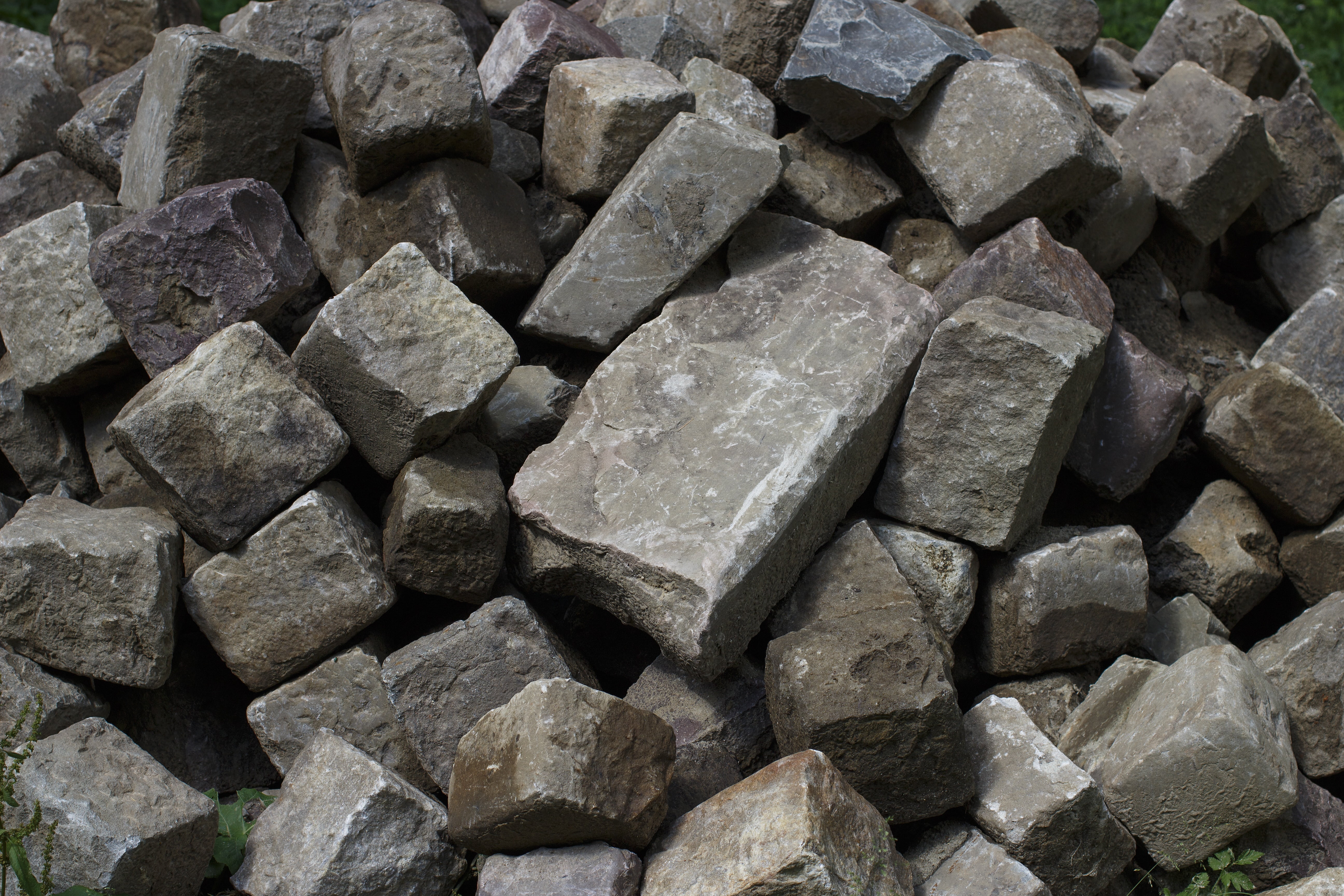 gray, large group of objects, backgrounds, solid, abundance, nature, pile, heavily, pattern, stone - object, stone Material, background, construction Industry, HD Wallpaper