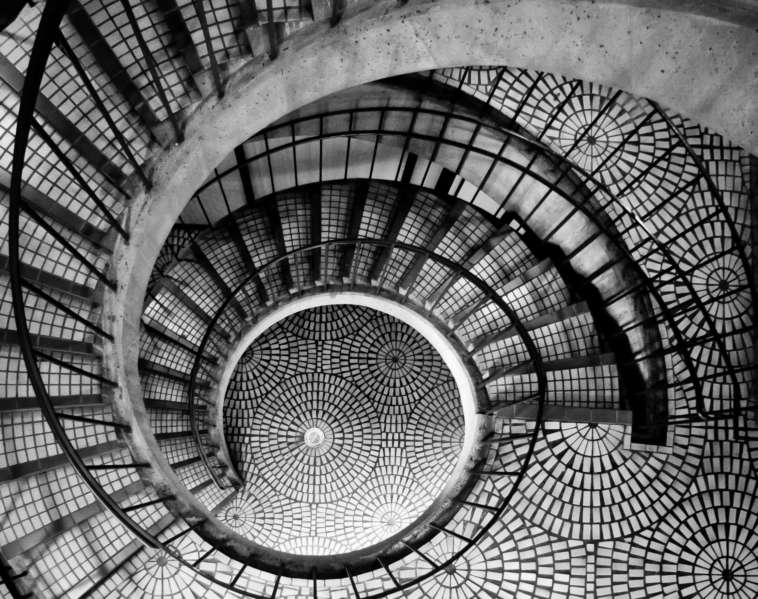 concentric, California, architectural feature, shape, no people, hearts, architecture and art, unitedstatesofamerica, Black and White, pattern, Center, HD Wallpaper