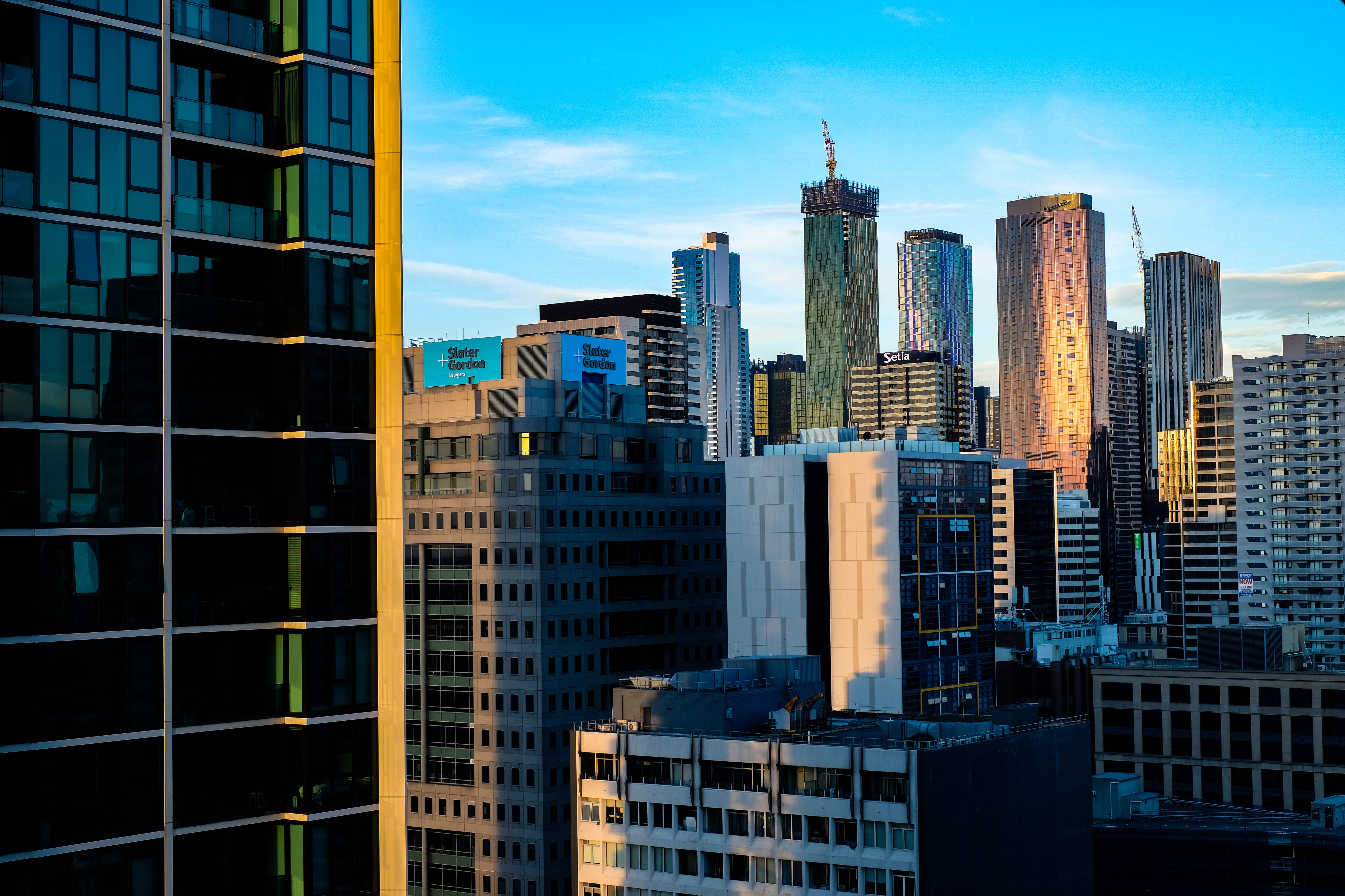 office building exterior, modern, building exterior, architecture, building, built structure, business, no people, office, apartment, landscape, day, outdoors, HD Wallpaper