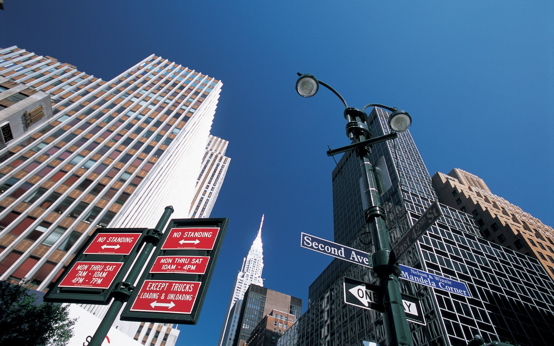 nature, skyscraper, modern, black, blue, city, New York City, building exterior, tall - high, financial district, worms eye view, built structure, outdoors, HD Wallpaper