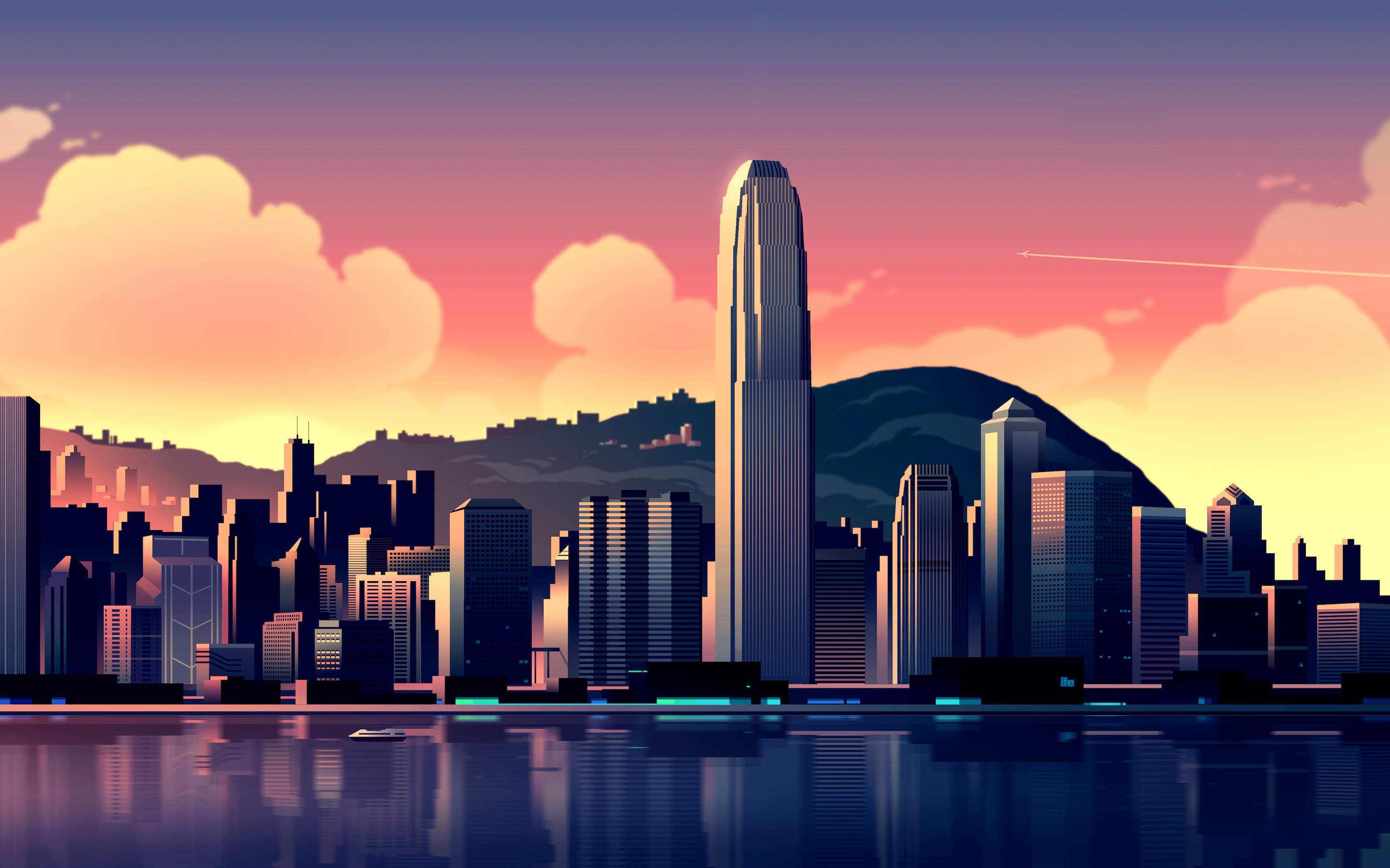 Hong Kong, HD, Cityscape, 2K, International Finance Centre, HD Wallpaper