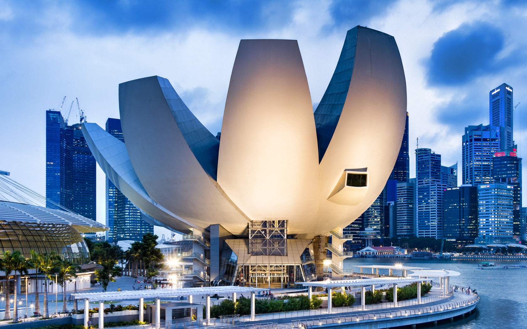 tourism, maria bay sands, tower, china - East Asia, 720P, finance, outdoors, futuristic, city Life, panoramic, concrete, marina Bay Sands Hotel, urban Skyline, HD Wallpaper