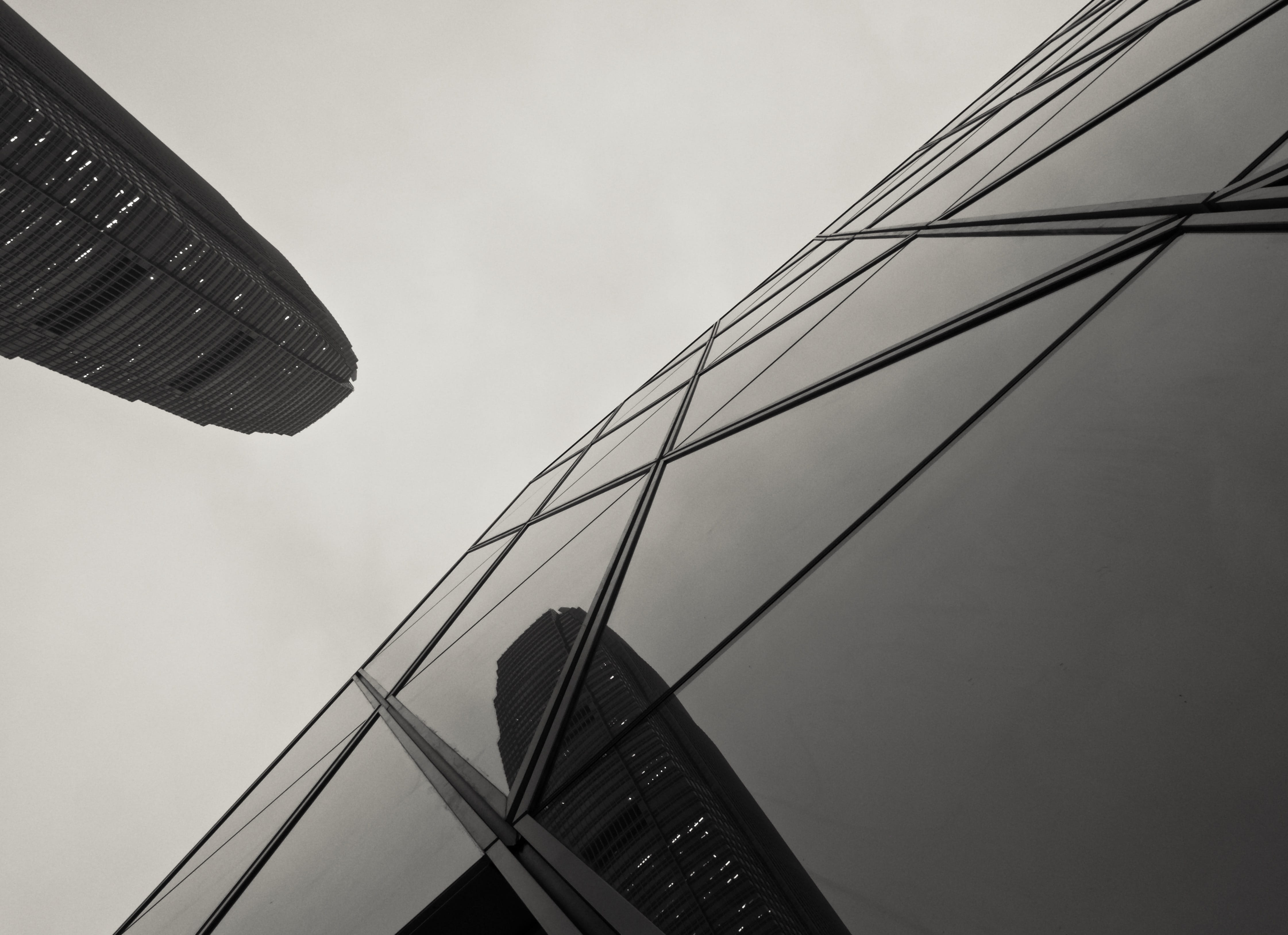 connection, building exterior, no people, nature, hong kong, reflection, day, bridge - man made structure, power supply, sky, sailboat, 4K, city, cable, HD Wallpaper