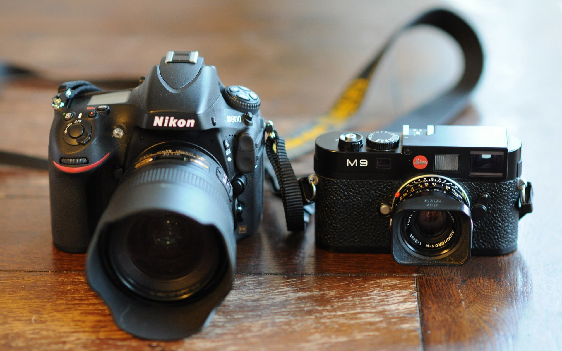 new, old, leica, photo, camera, 1080P, nikon, HD Wallpaper