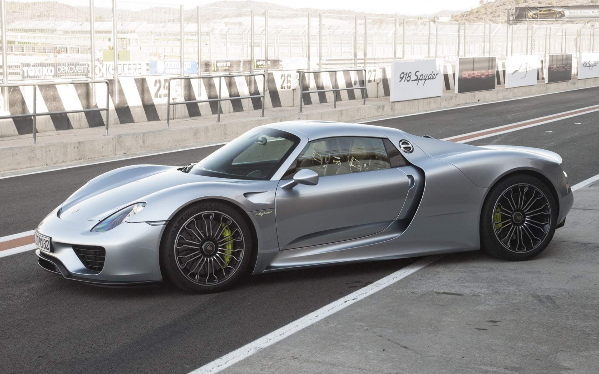 supercar, 1080P, 918, Porsche, Spider, the front, background, Spyder, HD Wallpaper