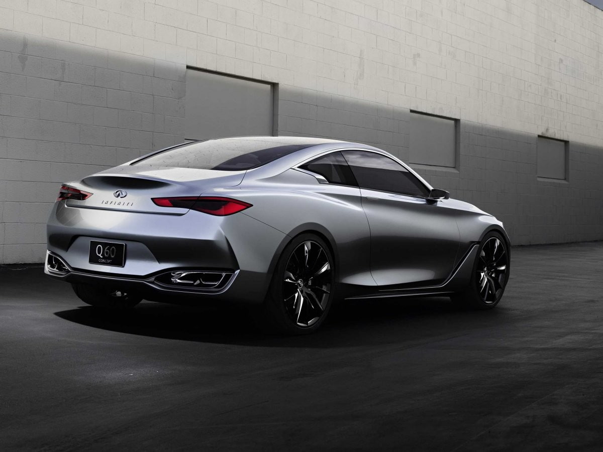 mode of transportation, Infiniti, wall - building feature, white color, city, 2015 Infiniti Q60 Coupe, indoors, motor vehicle, sports car, race cars, Twin turbo, HD Wallpaper