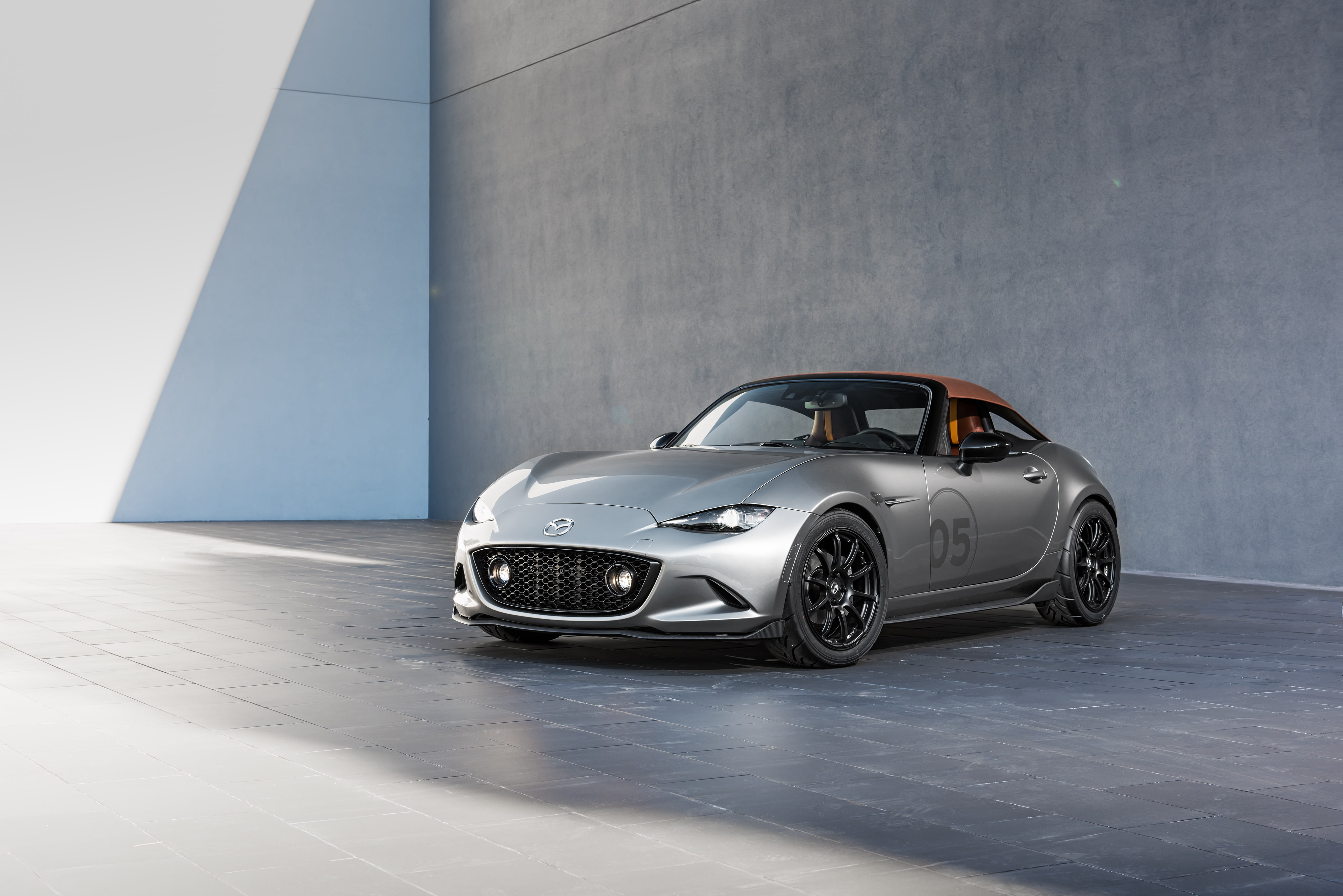 Silver Car, Car, Vehicle, Mazda MX-5, 4K, Mazda, Sport Car, HD Wallpaper