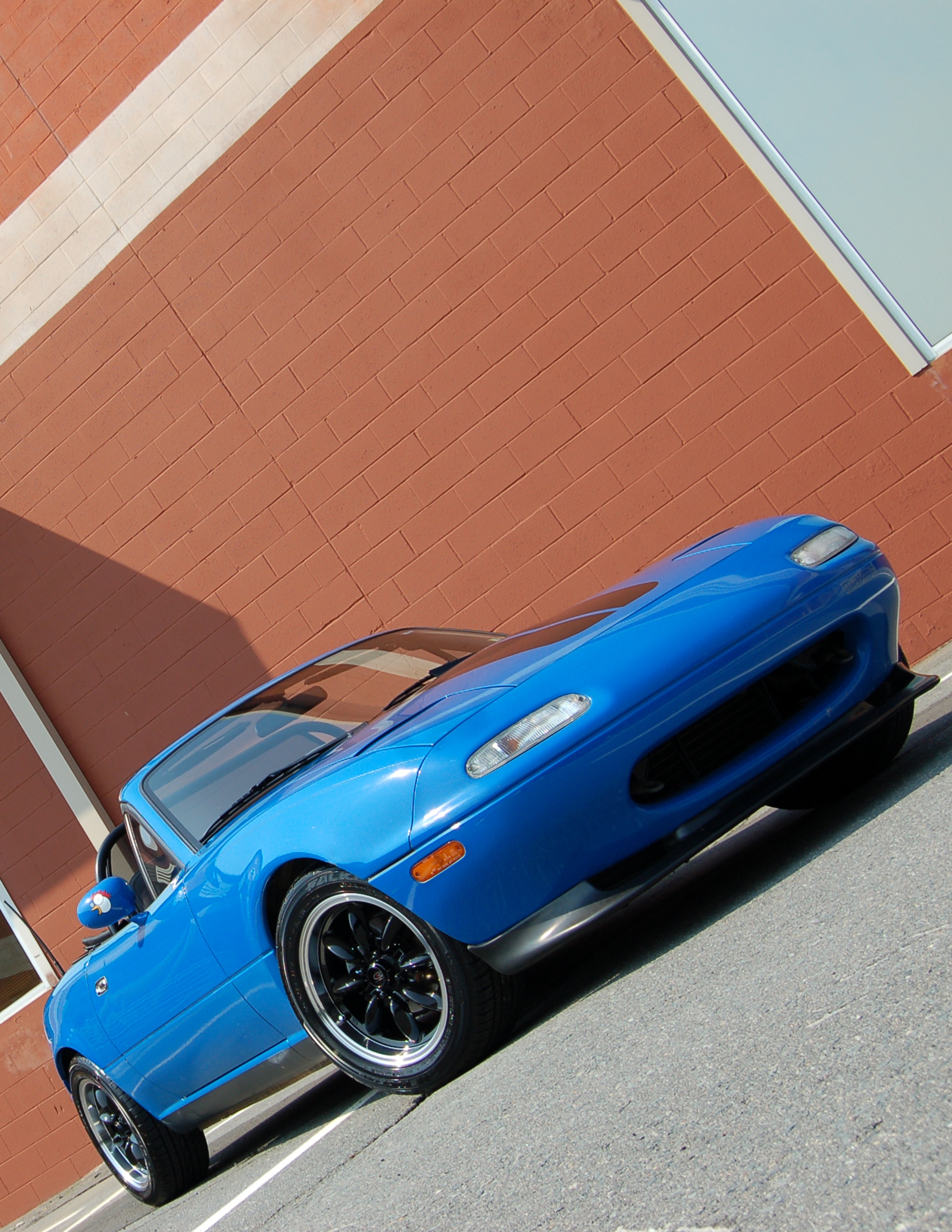 drive, miata, no people, stationary, building exterior, convertible, mx-5, speed, city, transport, style, vehicle, summer, blue, land vehicle, driving, Phone HD Wallpaper