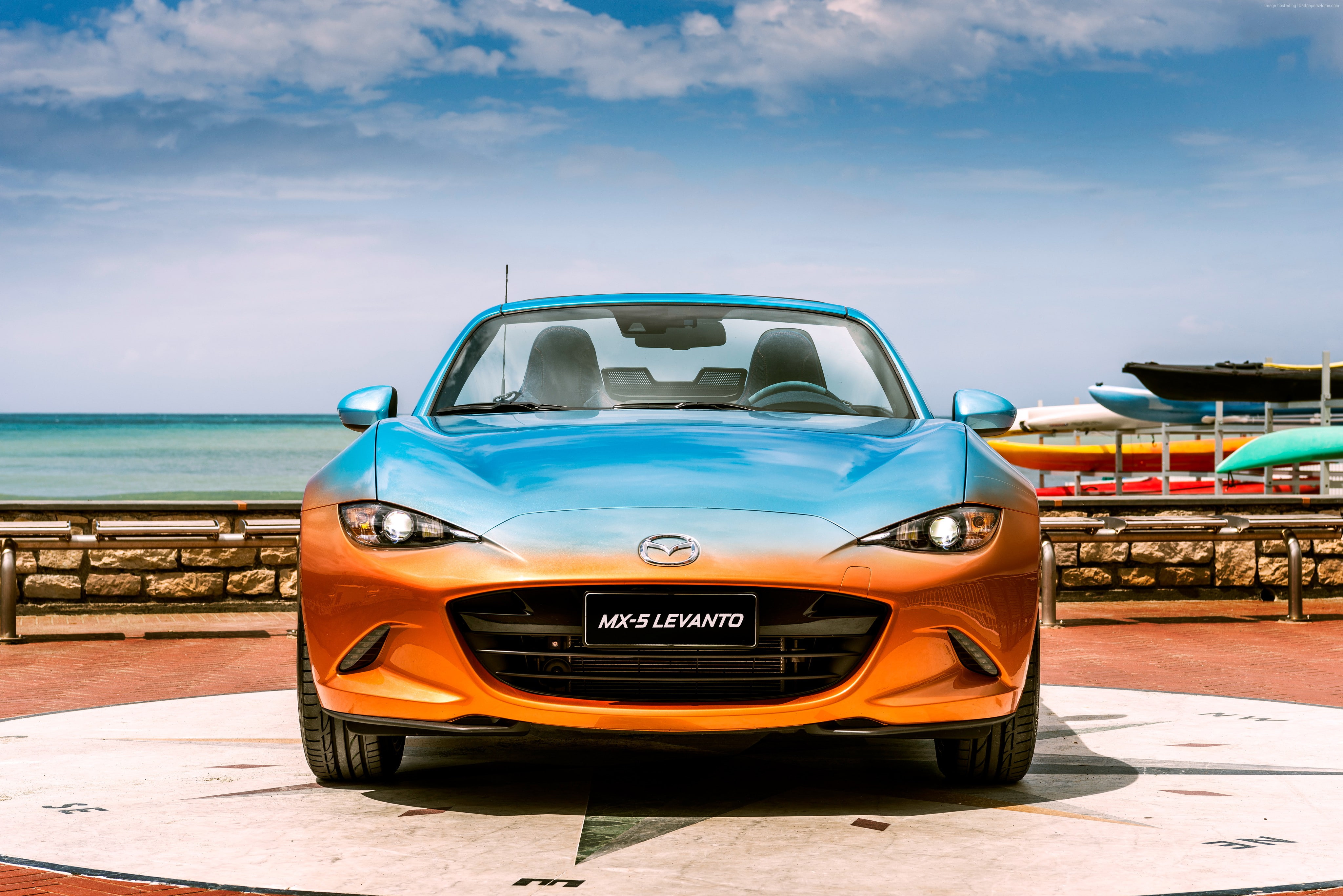 4K, Mazda MX-5 Levanto, Garage Italia Customs, HD Wallpaper
