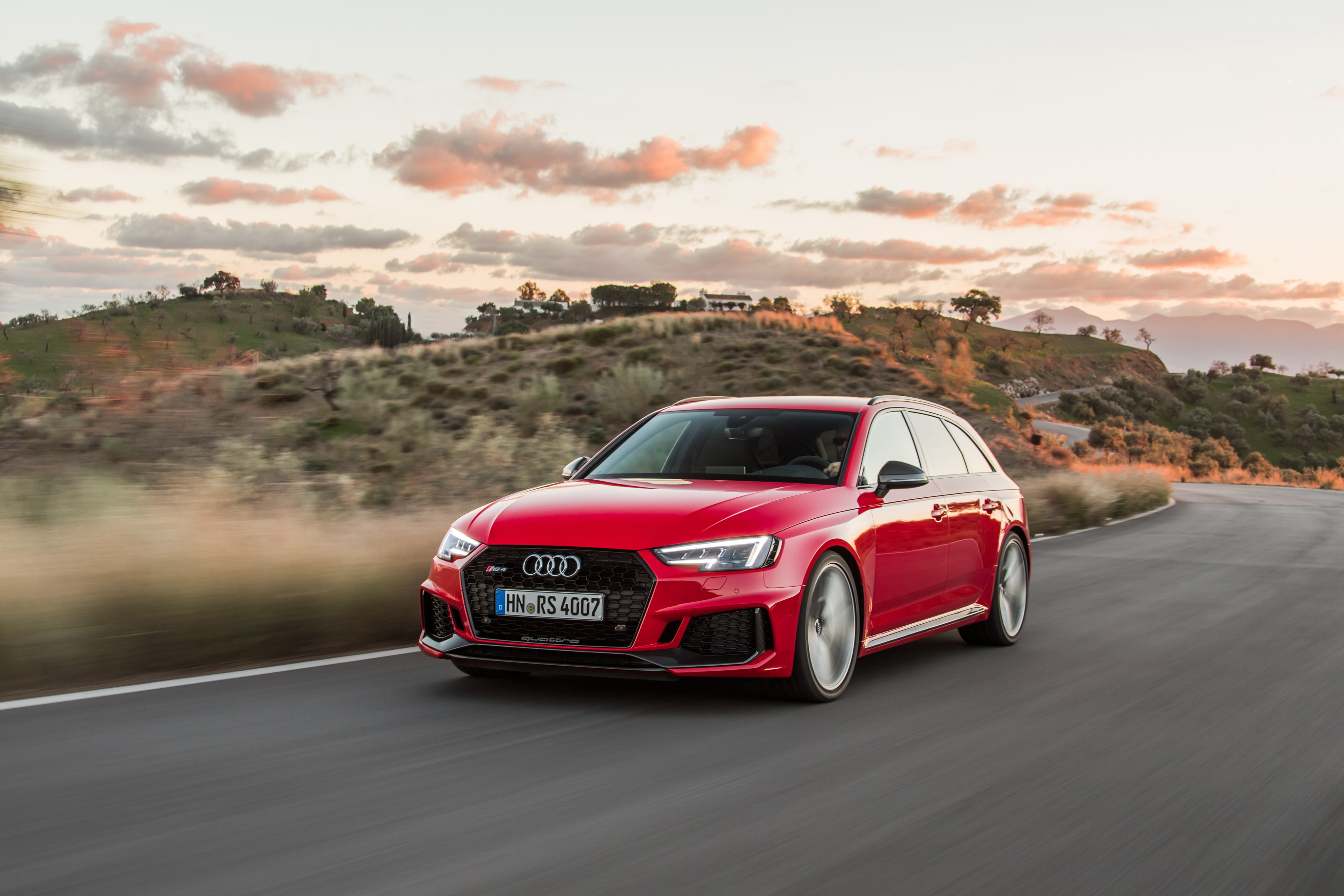 4K, audi, avant, stationwagon, rs4, 2018, HD Wallpaper