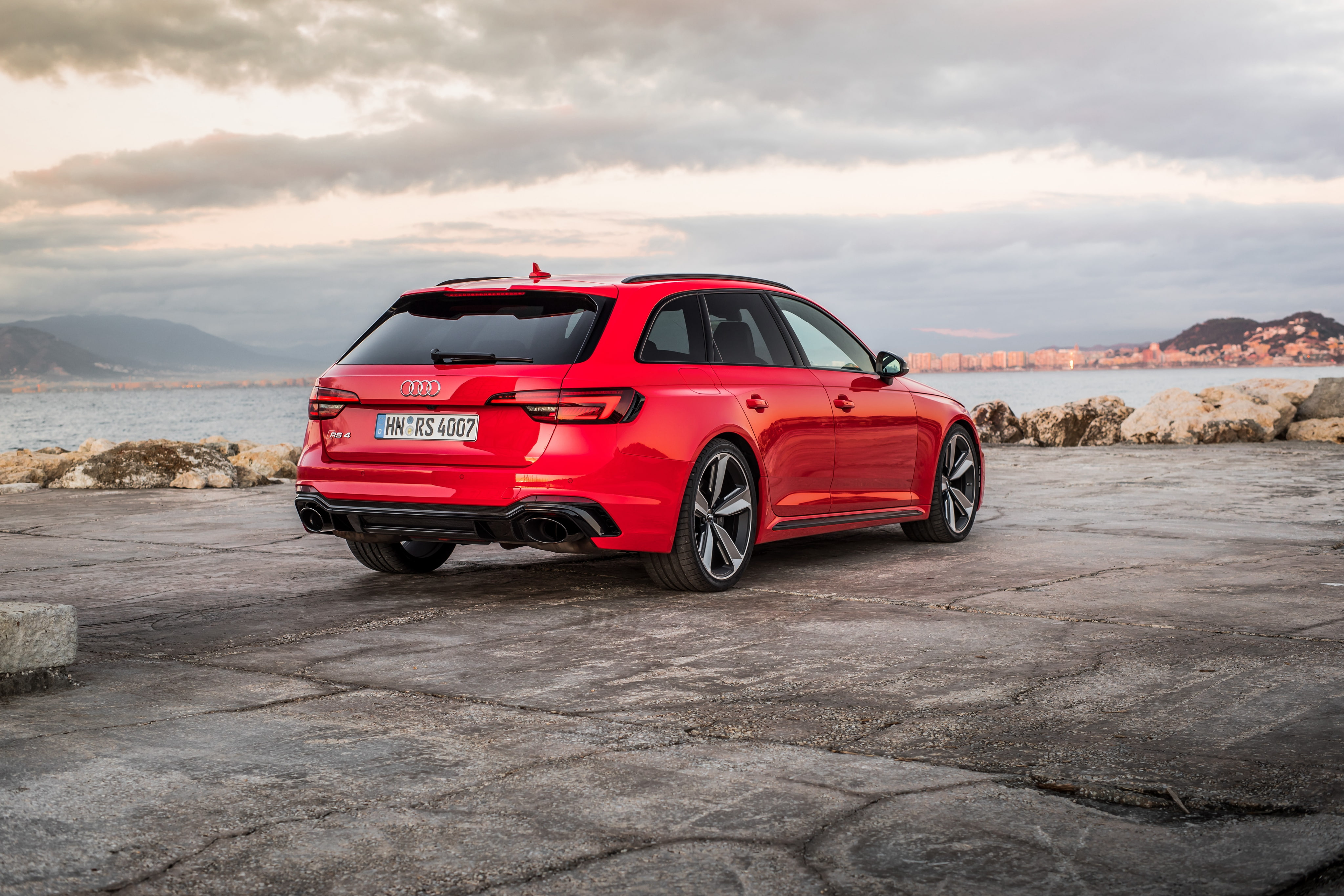 stationwagon, 2018, 4K, avant, audi, rs4, HD Wallpaper