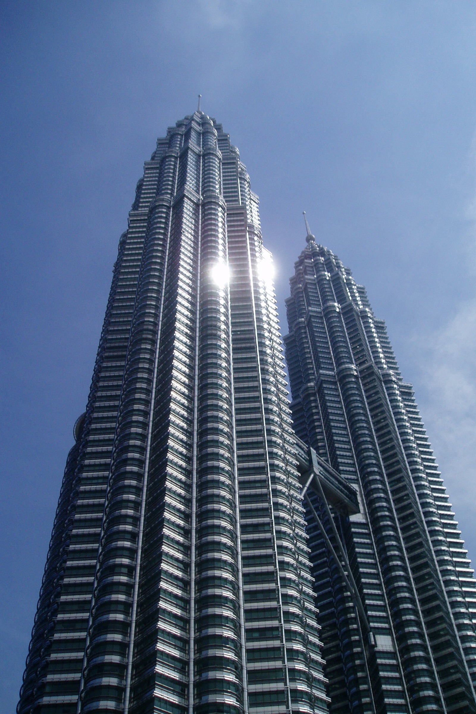 tower, spire, building exterior, sky, tall - high, petronas towers, office building exterior, office, architecture, outdoors, skyscraper, 1080P, day, modern, Phone HD Wallpaper