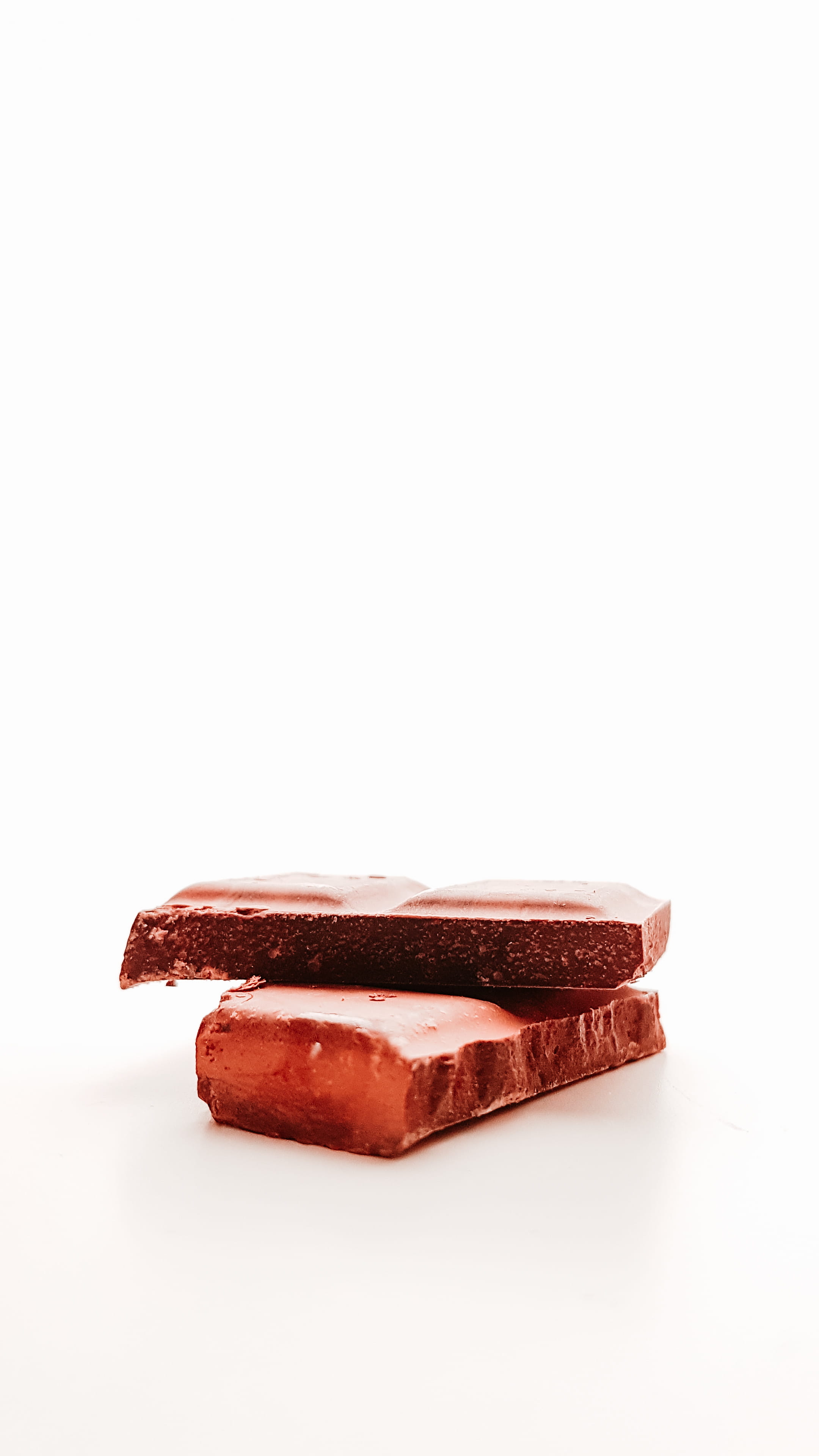 sweet food, chocolate, restaurant, copy space, snack, food and drink, sweet, background, simple, no people, blanco, brown, comida, indoors, freshness, 4K, Phone HD Wallpaper