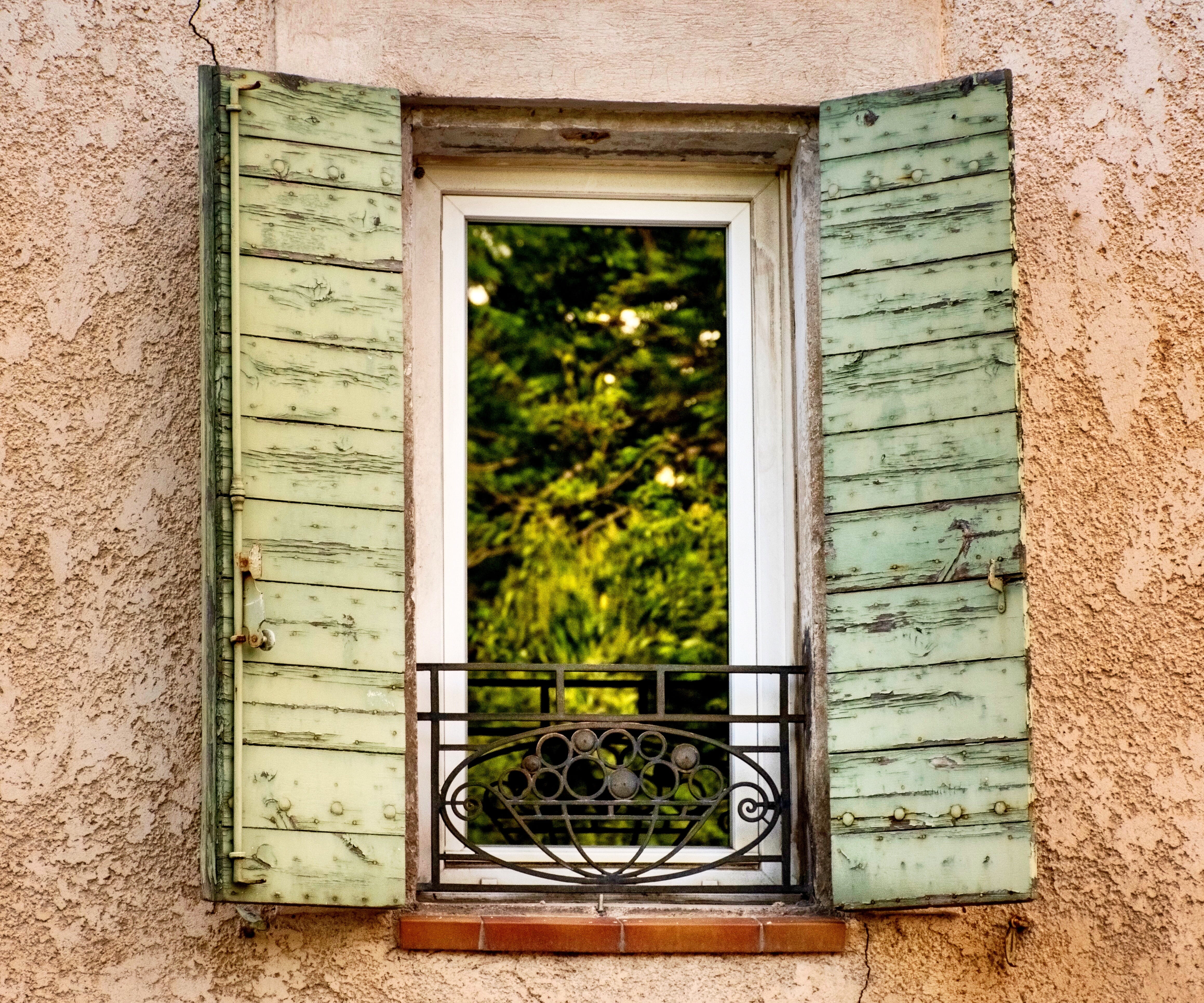 old, decor, france, charming, house, architecture, building, wall - building feature, wooden shutters, plant, earth tones, building exterior, europe, earthy, HD Wallpaper